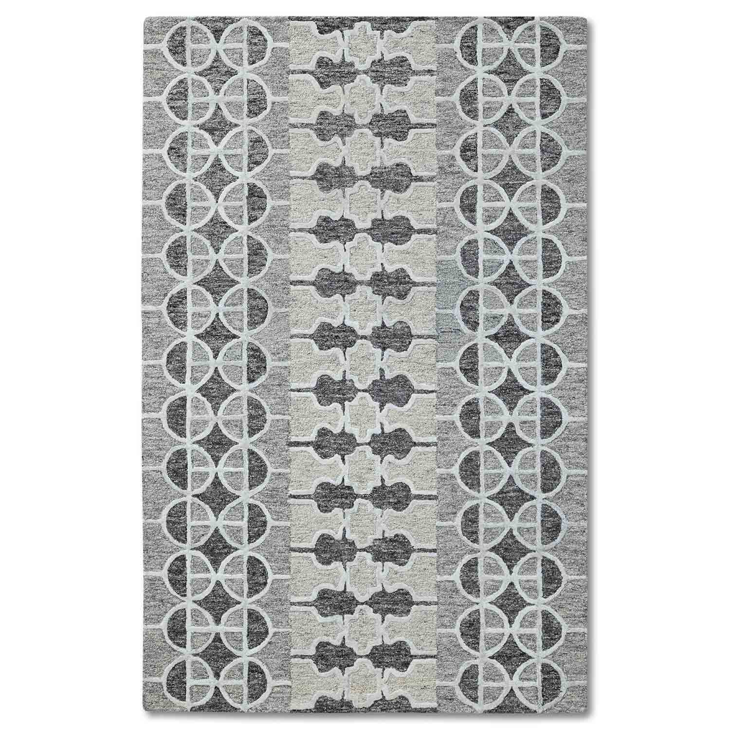 Abbey- 03 Hand Tufted Woollen Rug By Mariella Ienna view 2
