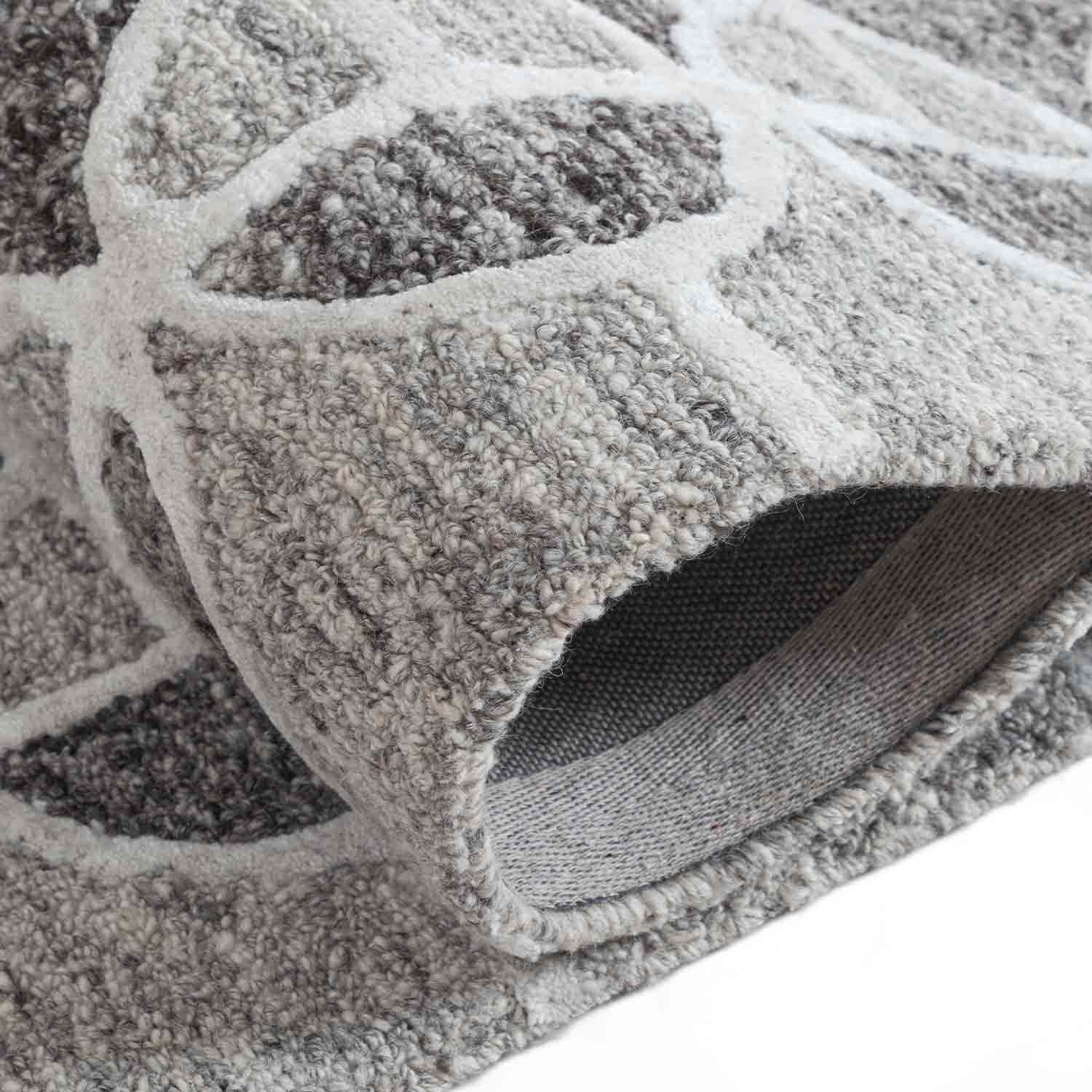 Abbey- 03 Hand Tufted Woollen Rug By Mariella Ienna view 5