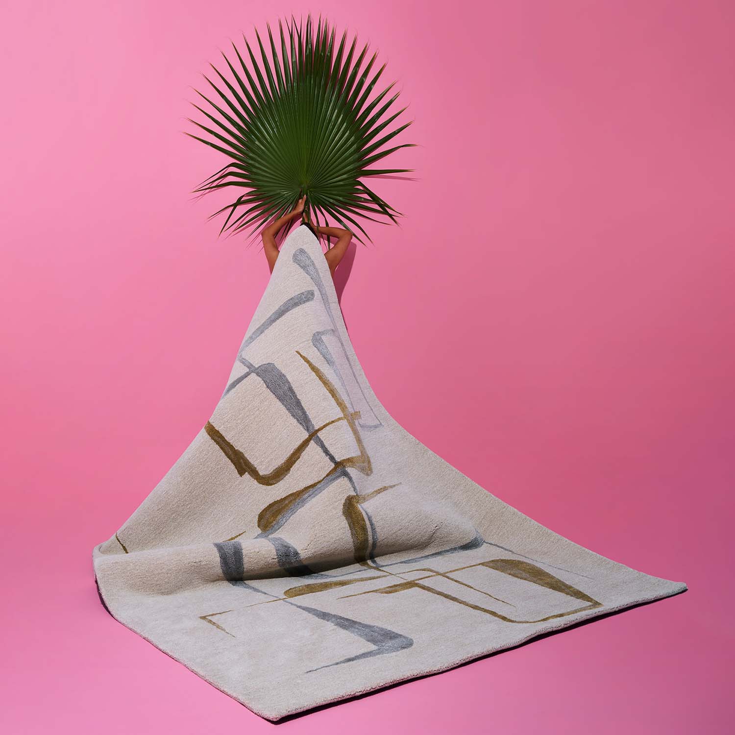 Abrax Hand Tufted Woollen And Viscose Rug – Wool & Silk Blend Hand Tufted carpet by Ajaypee Carpet