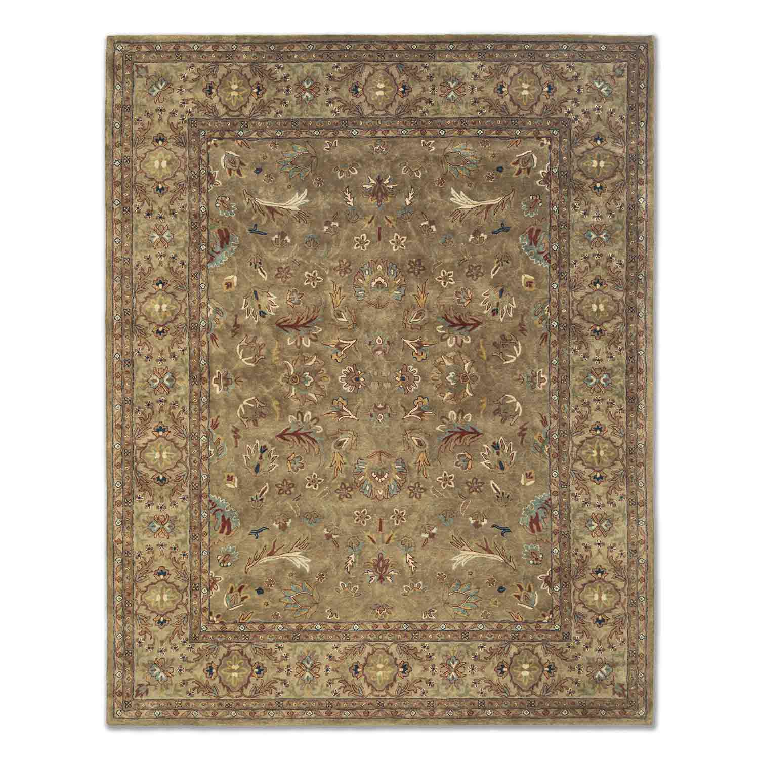 Alam Hand Tufted Woollen Rug – Wool & Silk Blend Hand Tufted carpet by Ajaypee Carpet