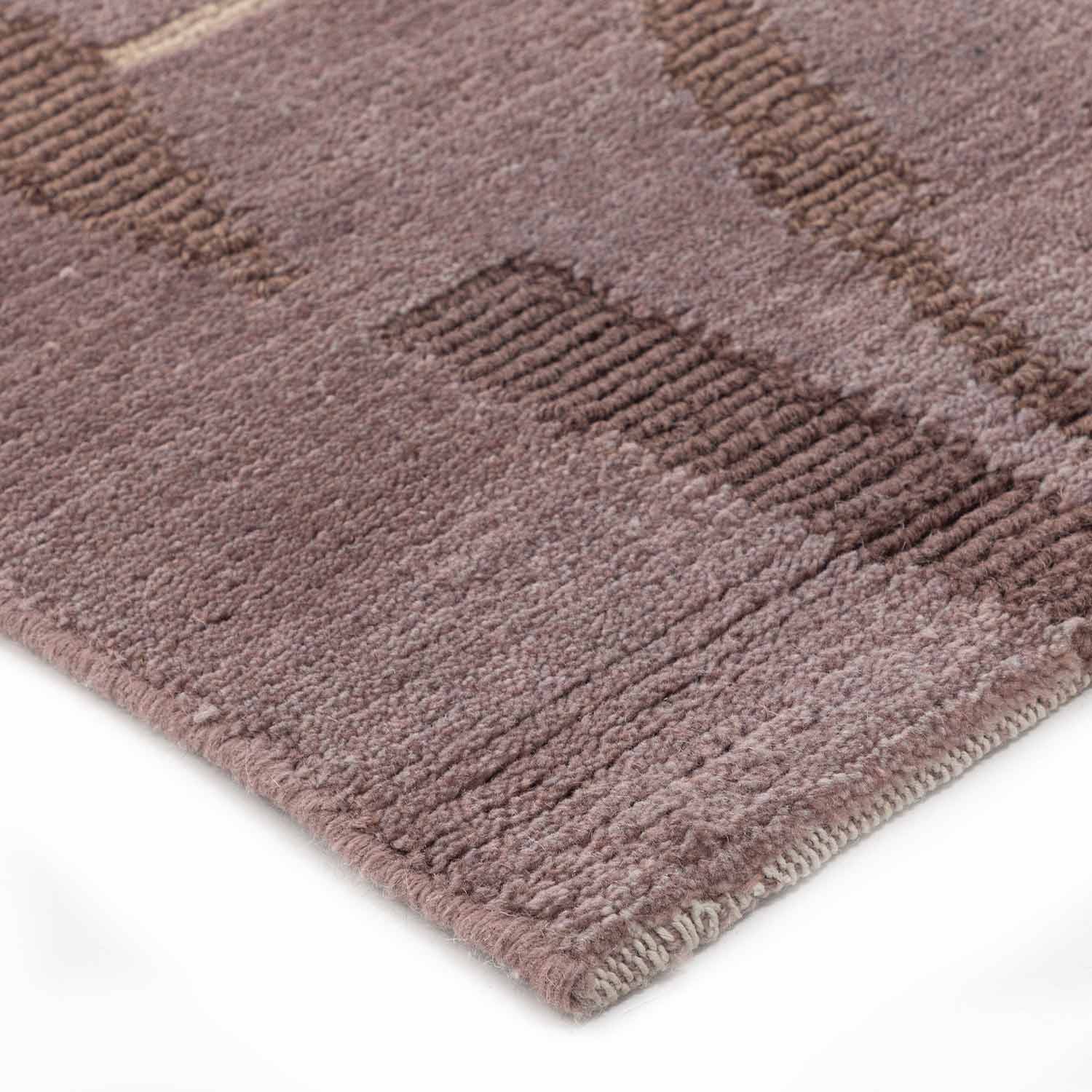 Altered Dimensions Hand Knotted Wool Rug By Shripal Munshi view 4