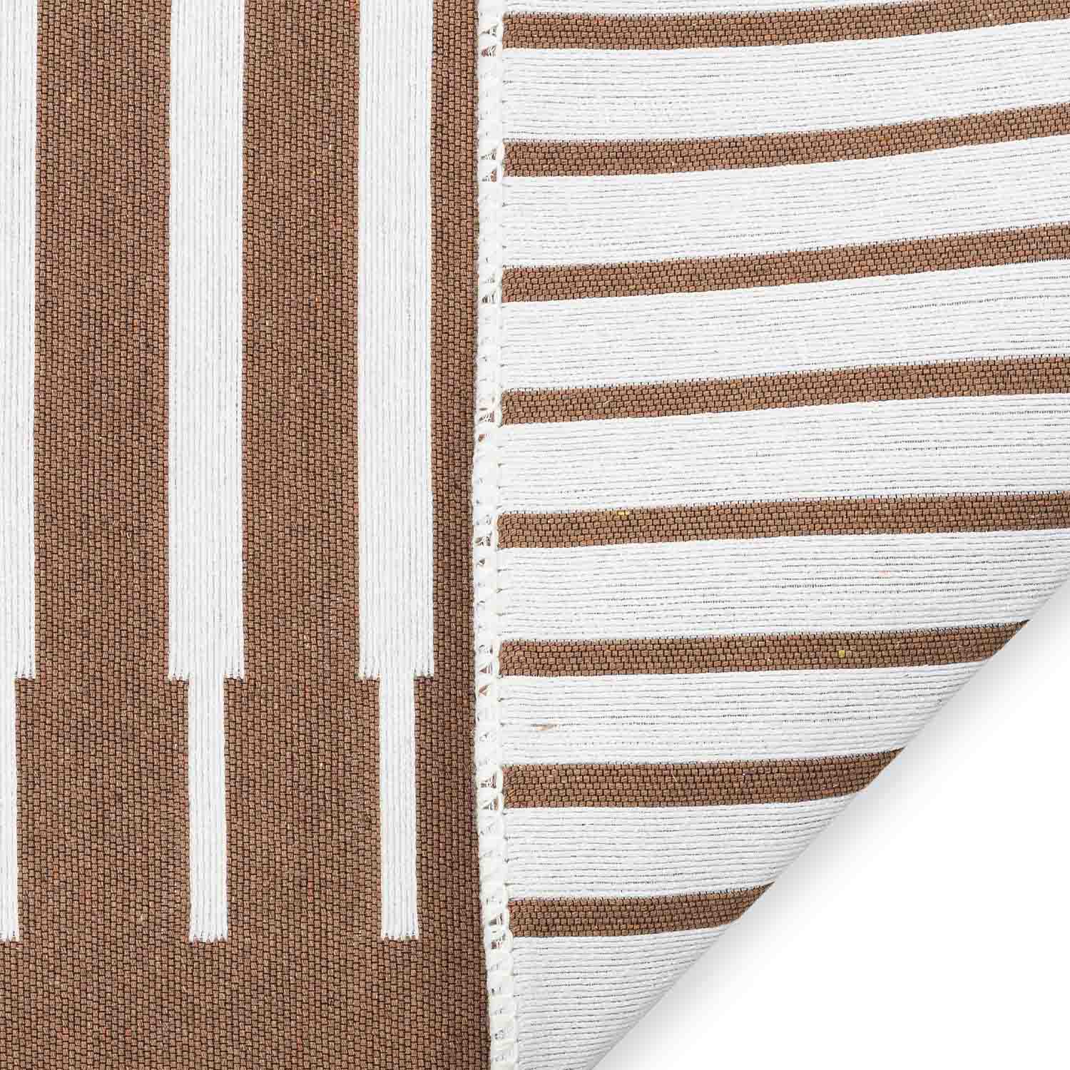 Fahad Recycled Cotton Reversible Kilim view 7