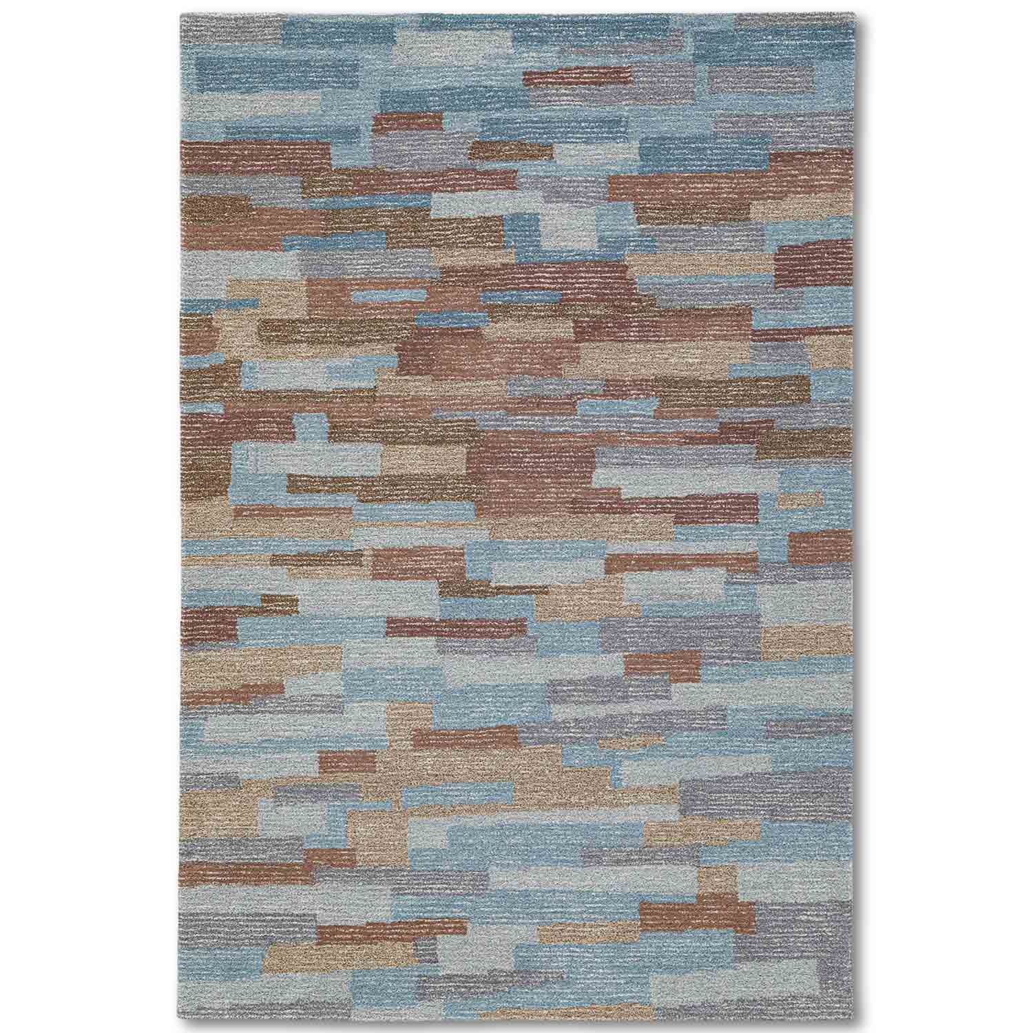 Anippe Hand Tufted Woollen And Viscose Rug view 2