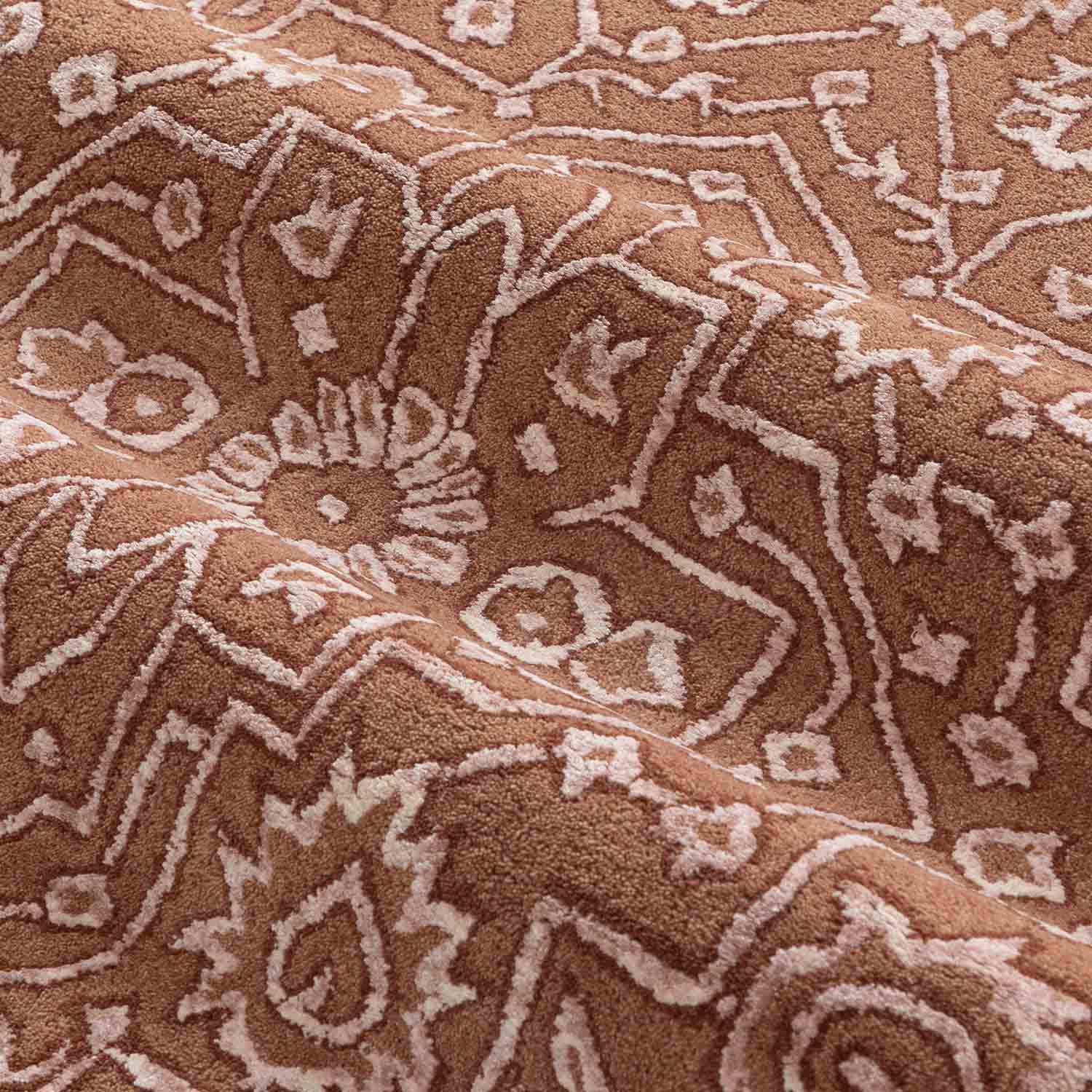 Aurang Hand Tufted Woolen And Viscose Rug view 4