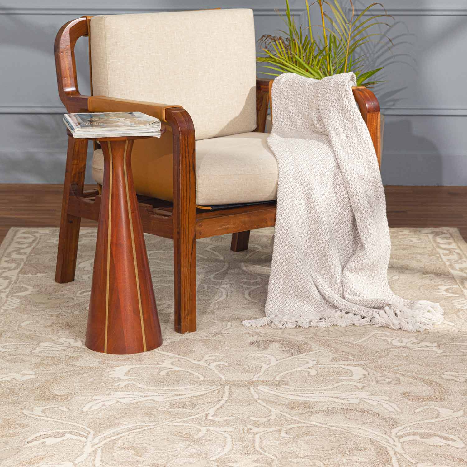 Dolly Hand Tufted Woollen Rug – Wool & Silk Blend Hand Tufted carpet by Ajaypee Carpet