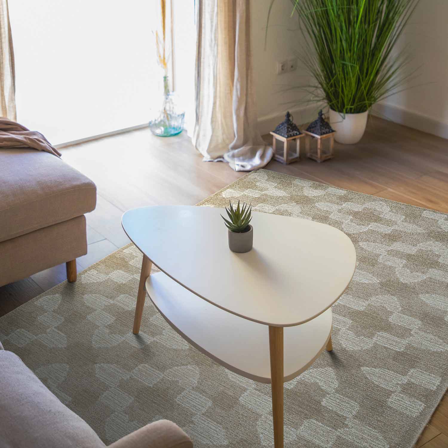 Luxe Eclipse Floor Covering – Jute Flatweave carpet by Ajaypee Carpet