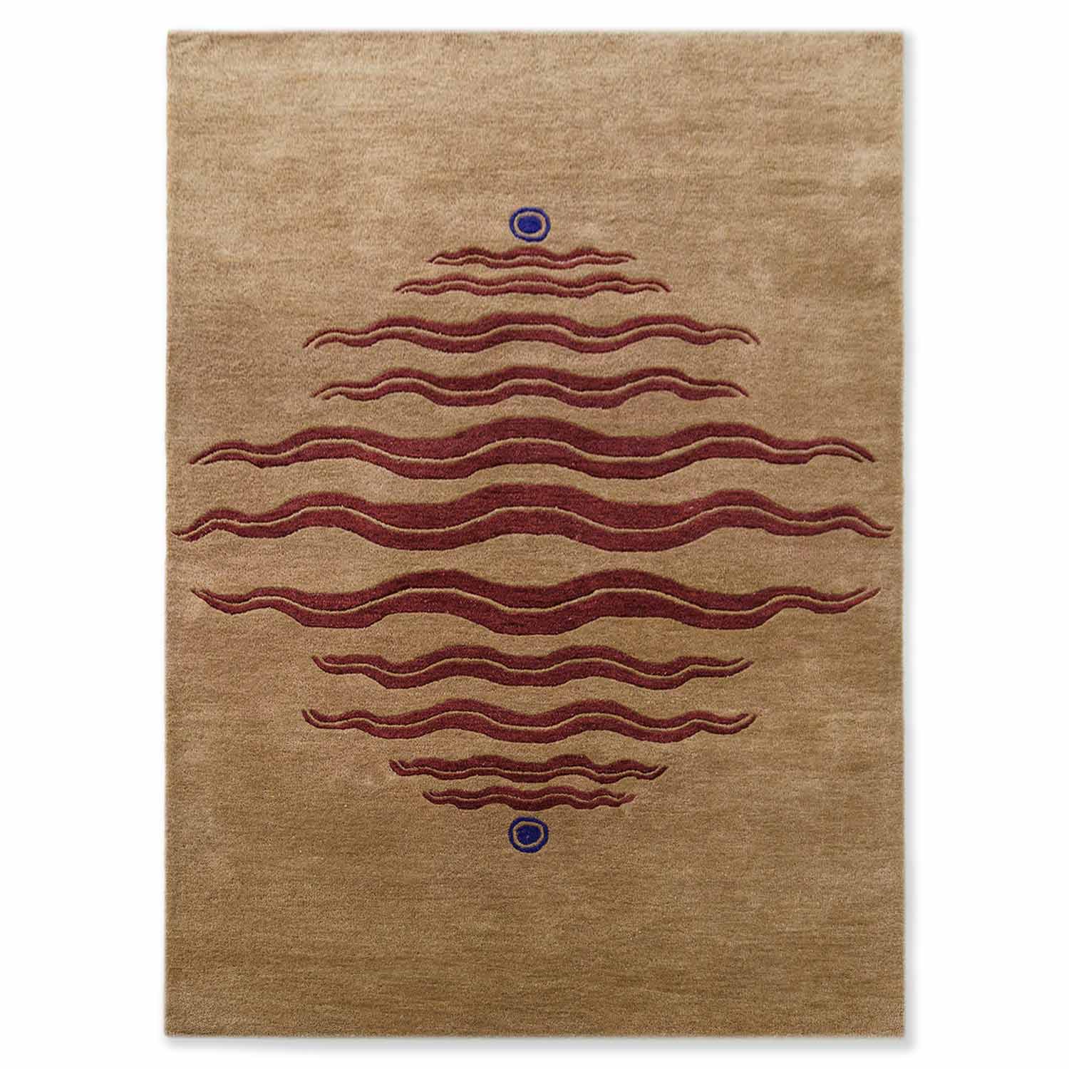 Chakra Hand Tufted Woolen Rug By Eeshaan Kashyap view 2