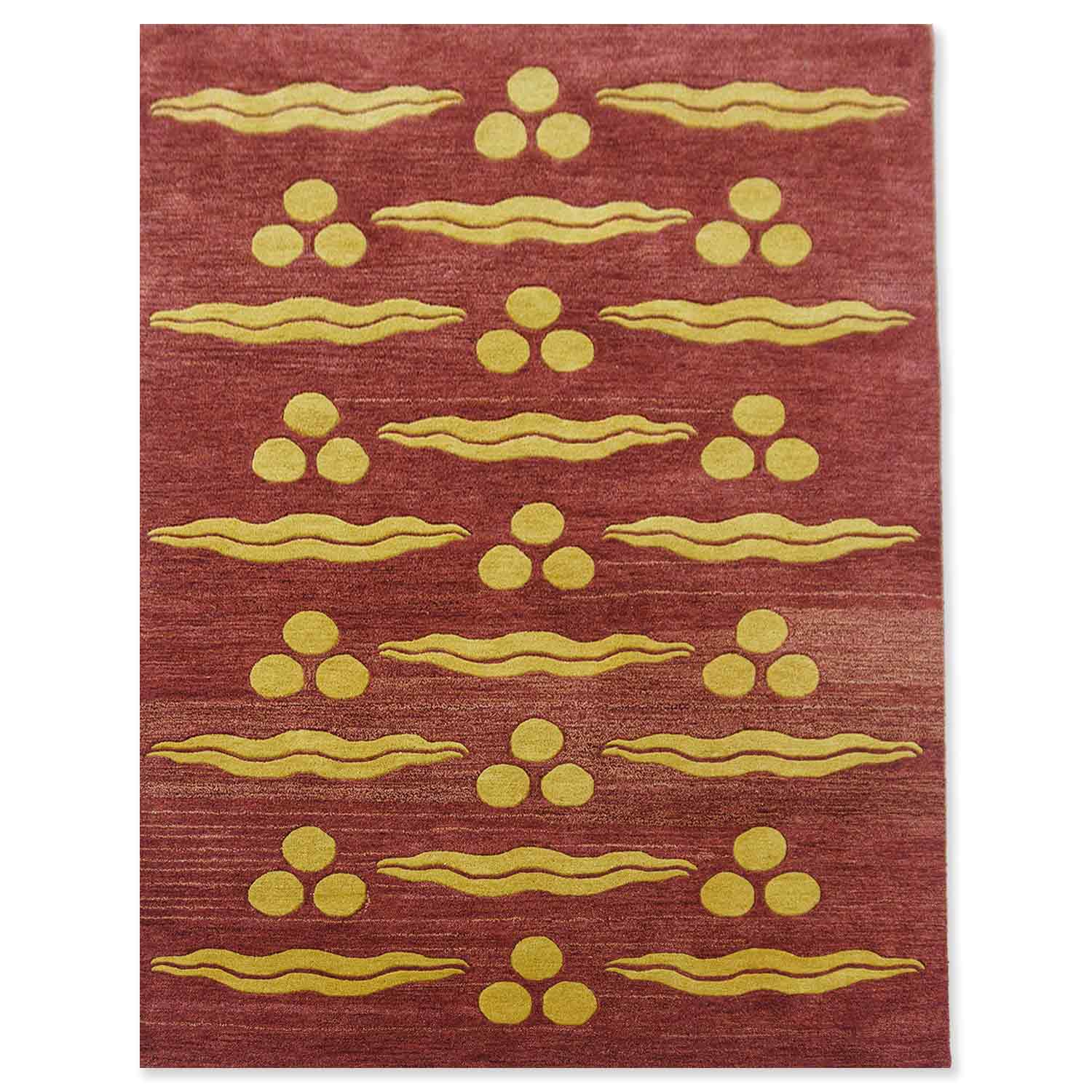 Chintamani  Hand Tufted Woolen Rug By Eeshaan Kashyap – Wool & Silk Blend Hand Tufted carpet by Ajaypee Carpet