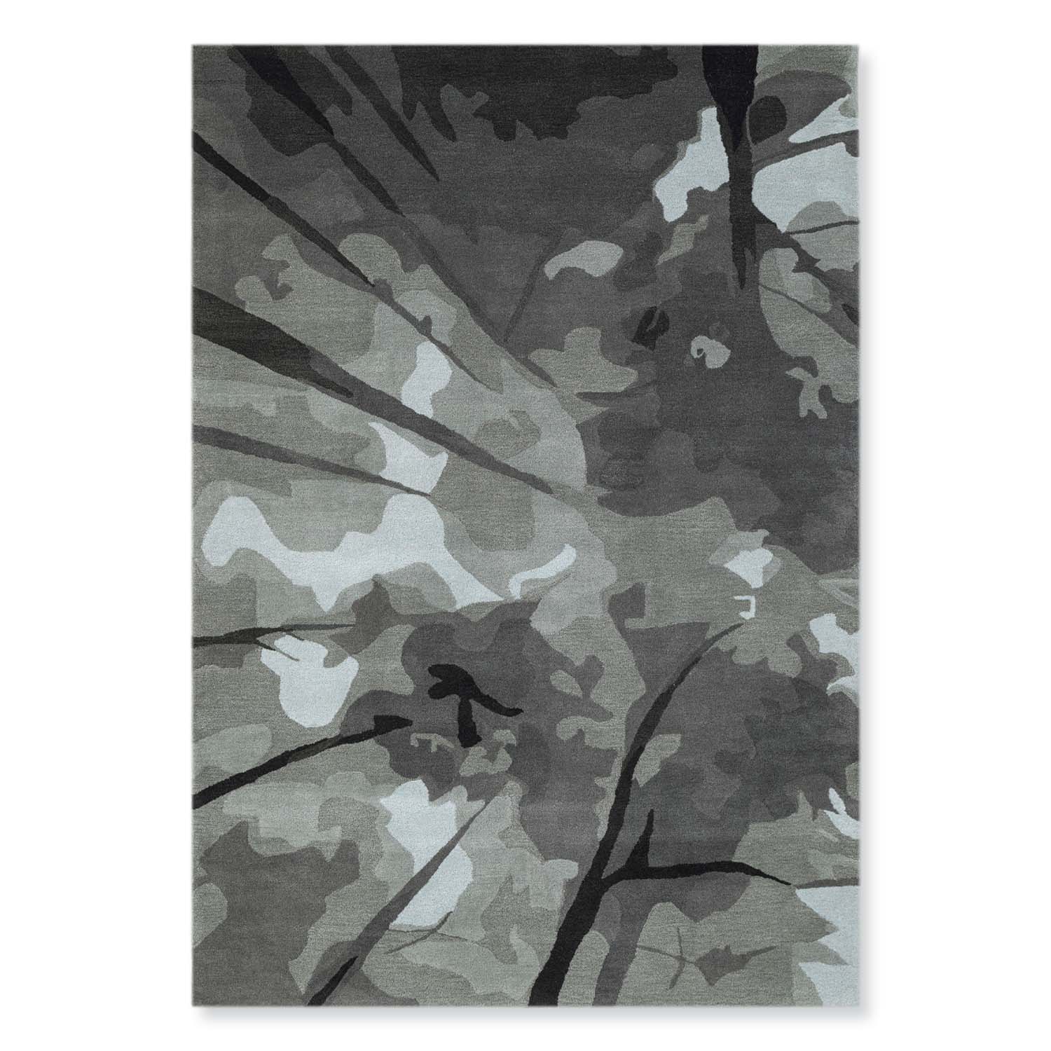 Amidst The Mist Hand Tufted Woollen Rug By Shripal Munshi view 2