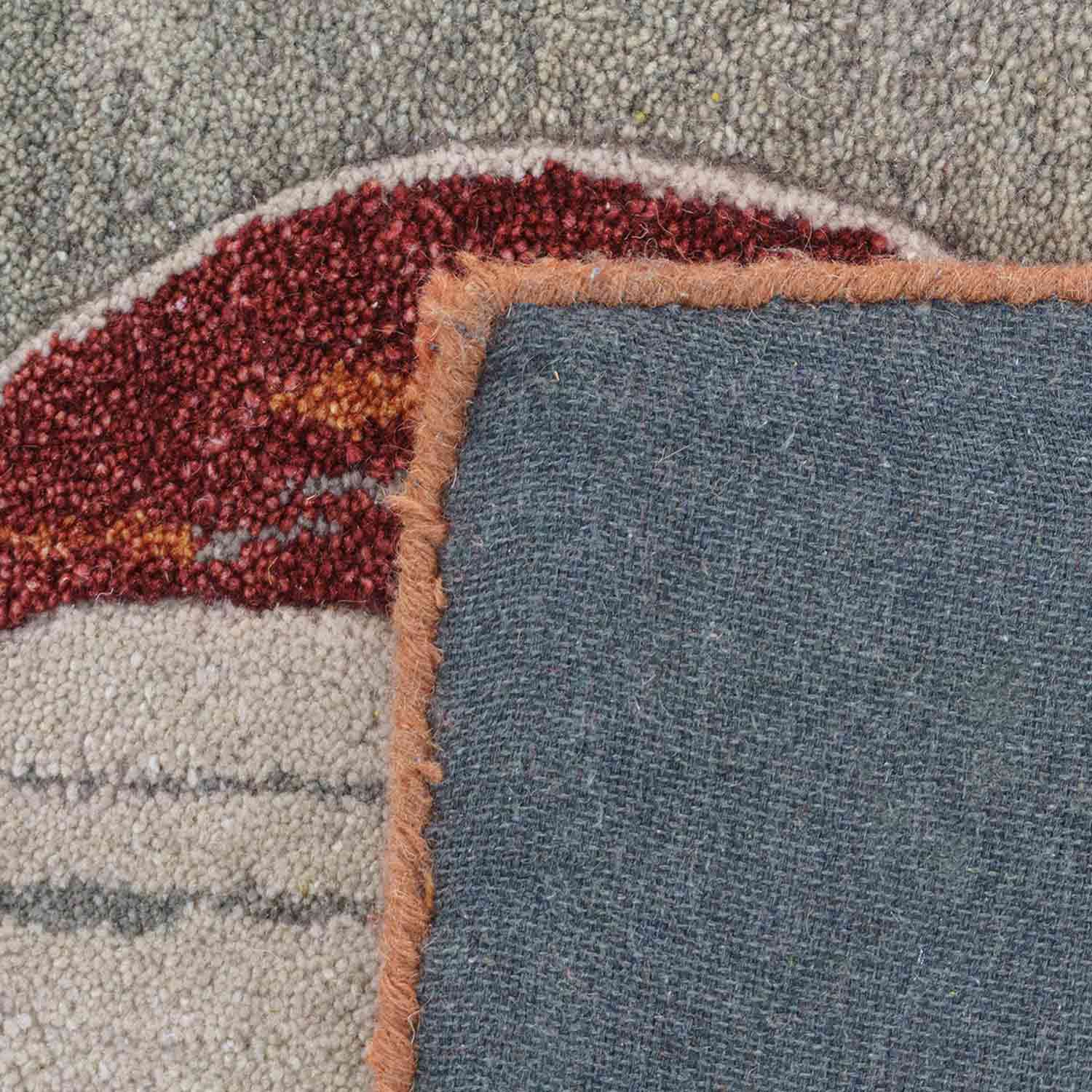 Crescent- Gaze Hand Tufted Woolen Rug By Eeshaan Kashyap view 6