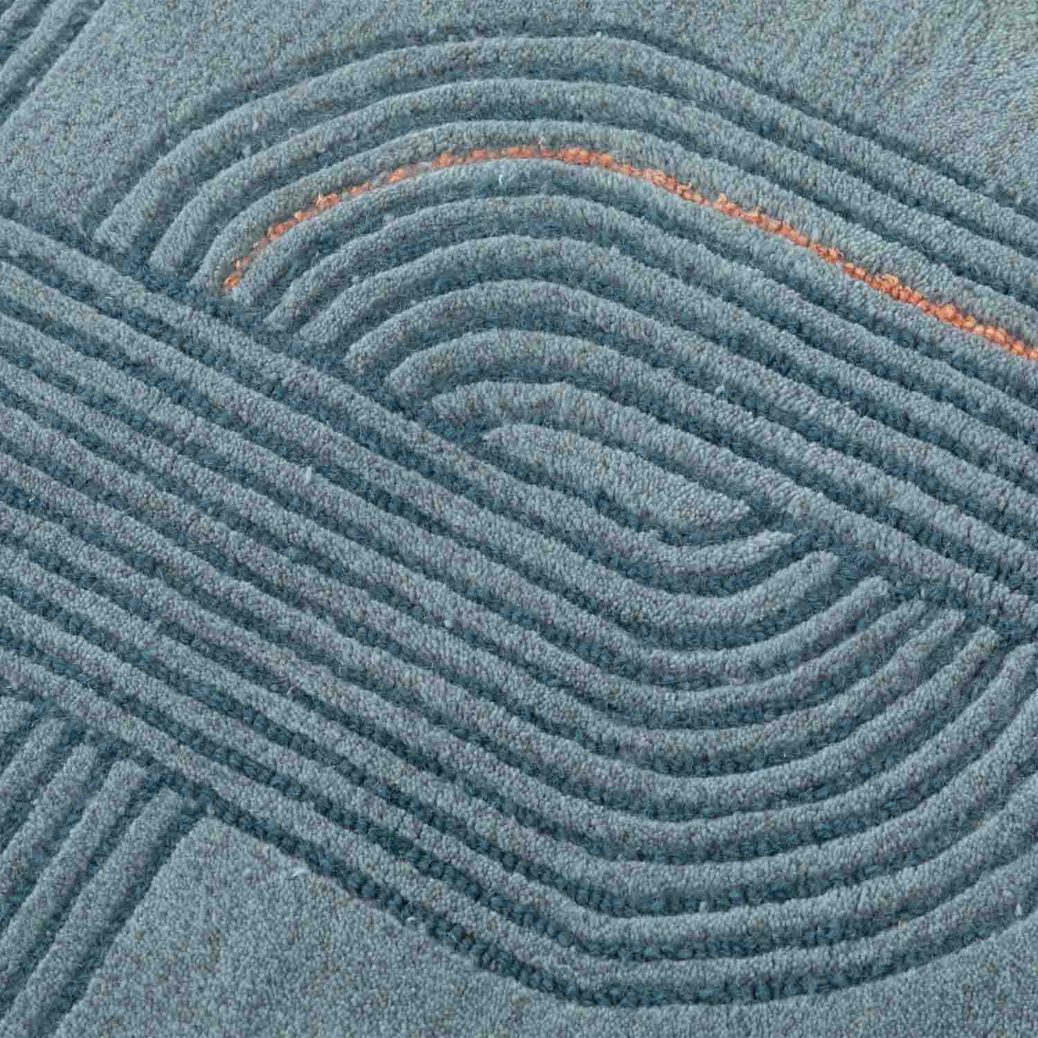 Farida Hand Tufted Woollen And Viscose Rug view 5