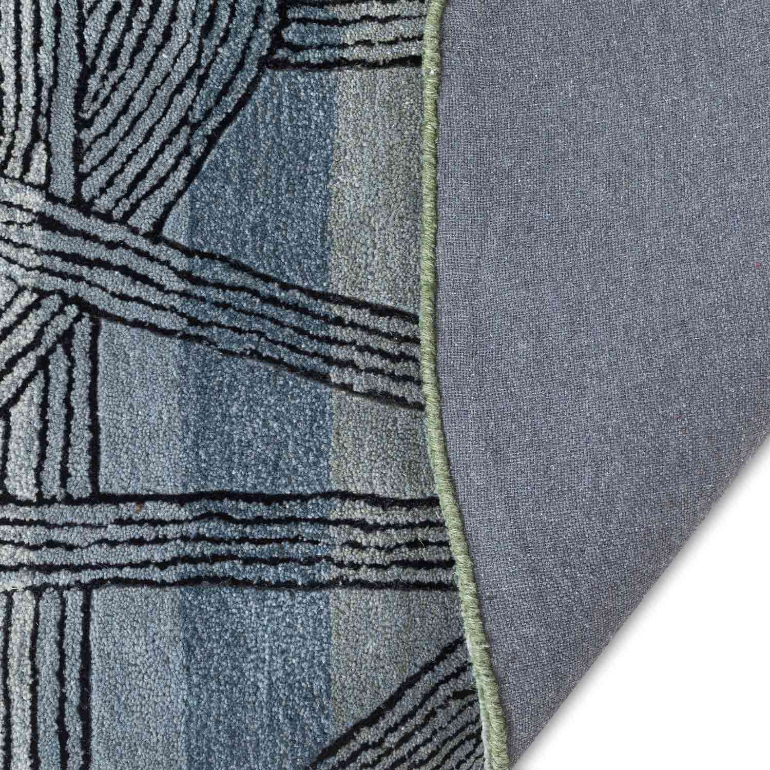 Algae Hand Tufted Woollen And Viscose Rug view 9