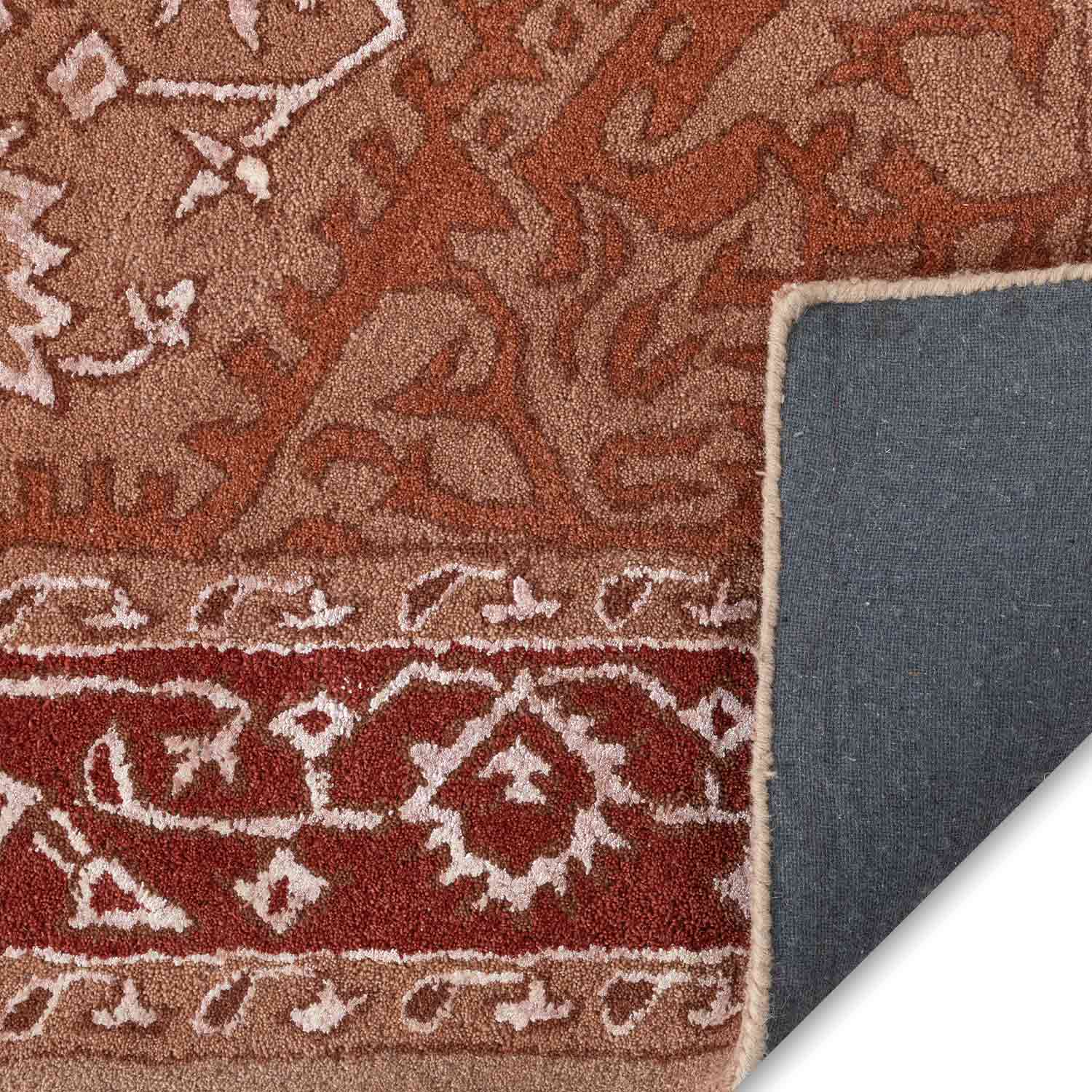 Aurang Hand Tufted Woolen And Viscose Rug view 8