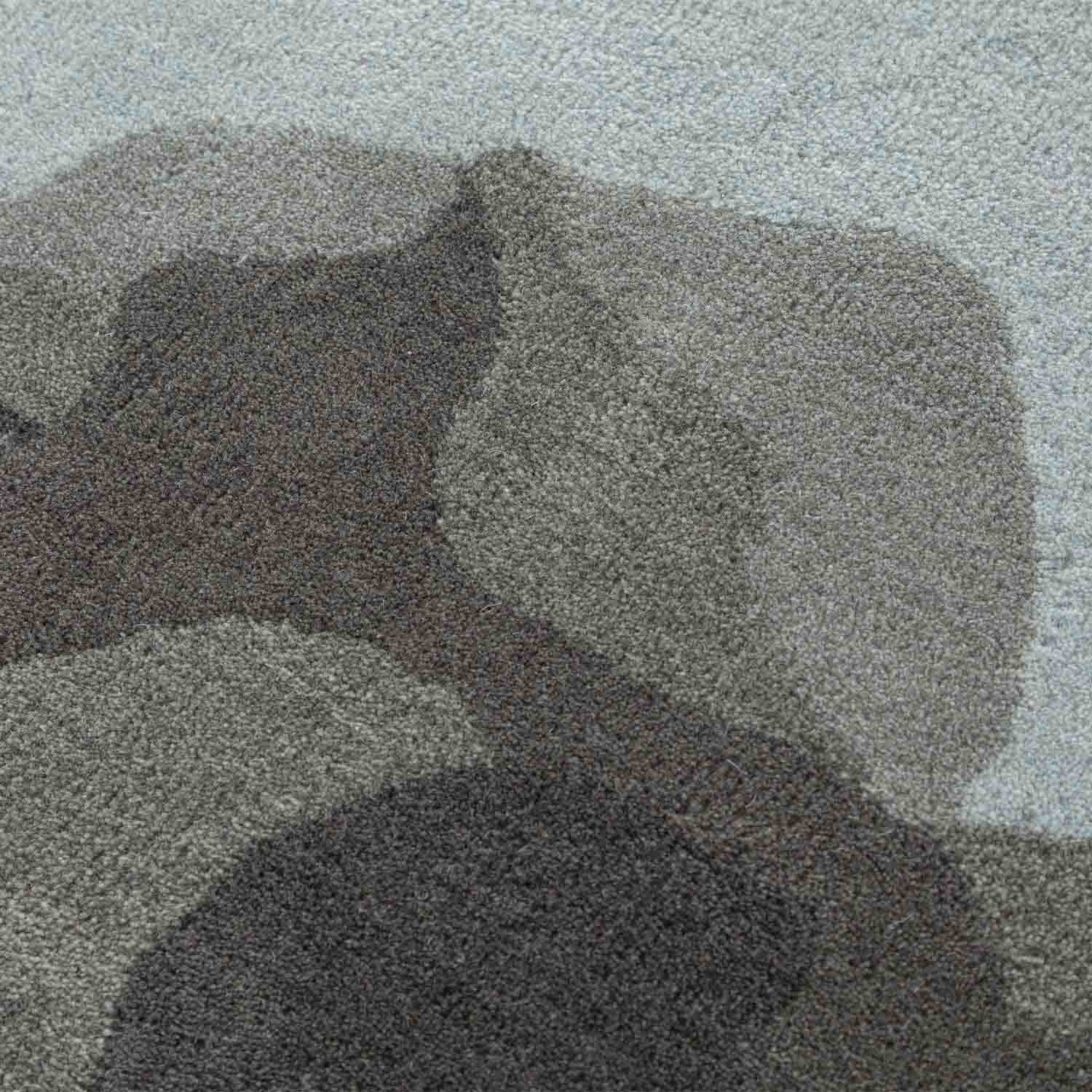 Amidst The Mist Hand Tufted Woollen Rug By Shripal Munshi view 4