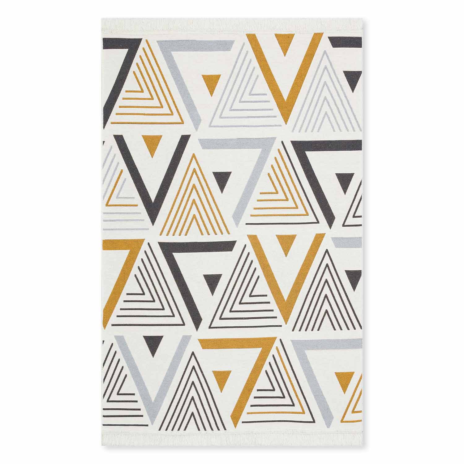 Arya Recycled Cotton Reversible Kilim view 3