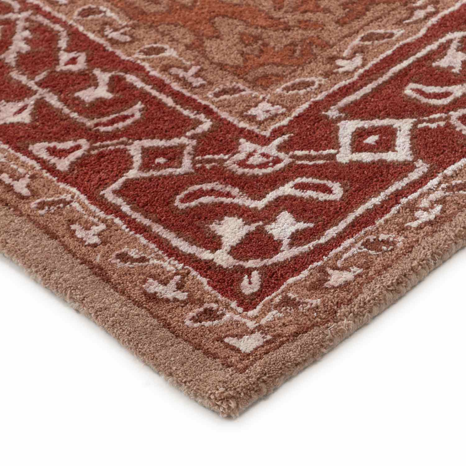 Aurang Hand Tufted Woolen And Viscose Rug view 7