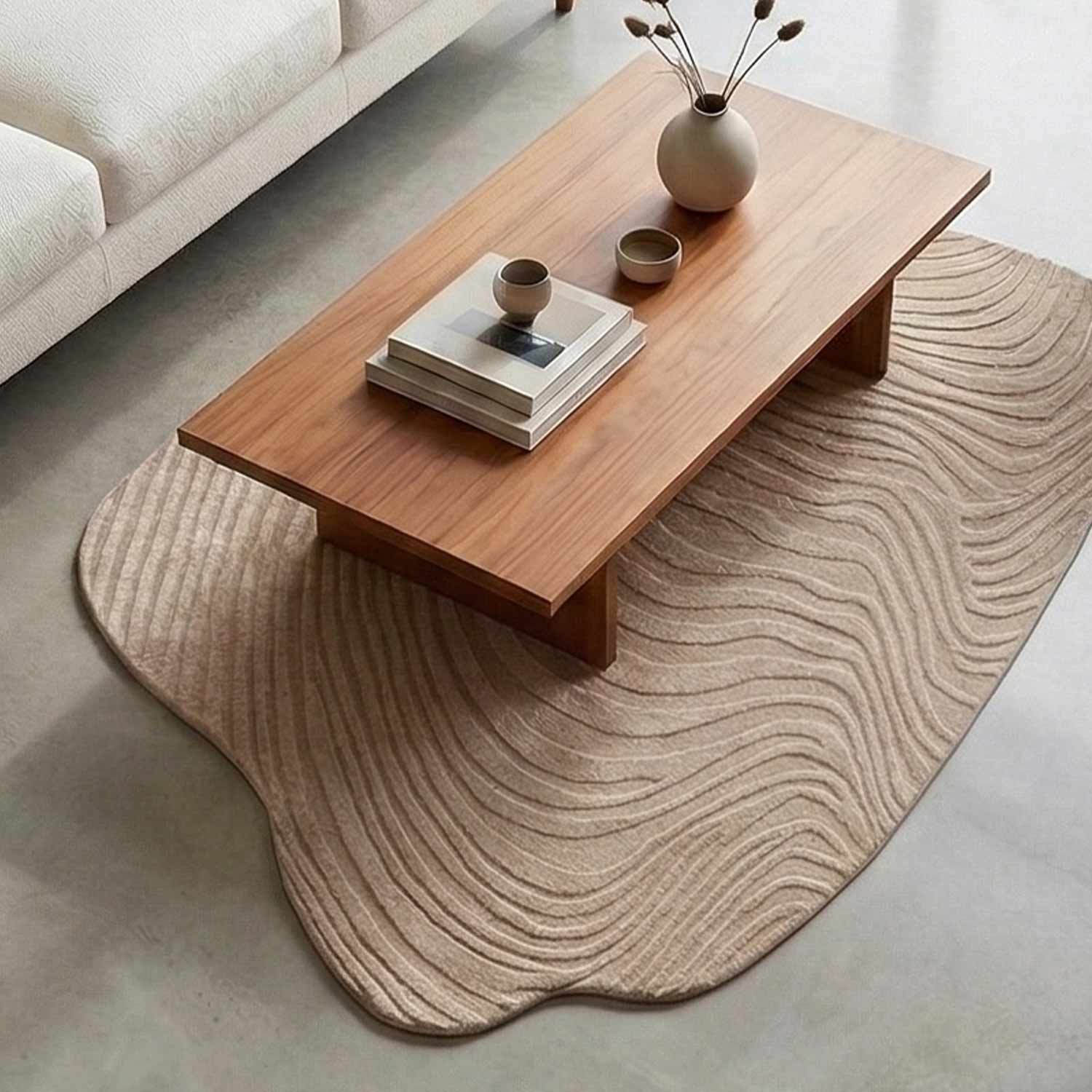 Obsidian Maple Rug – Cotton Hand Woven carpet by Ajaypee Carpet