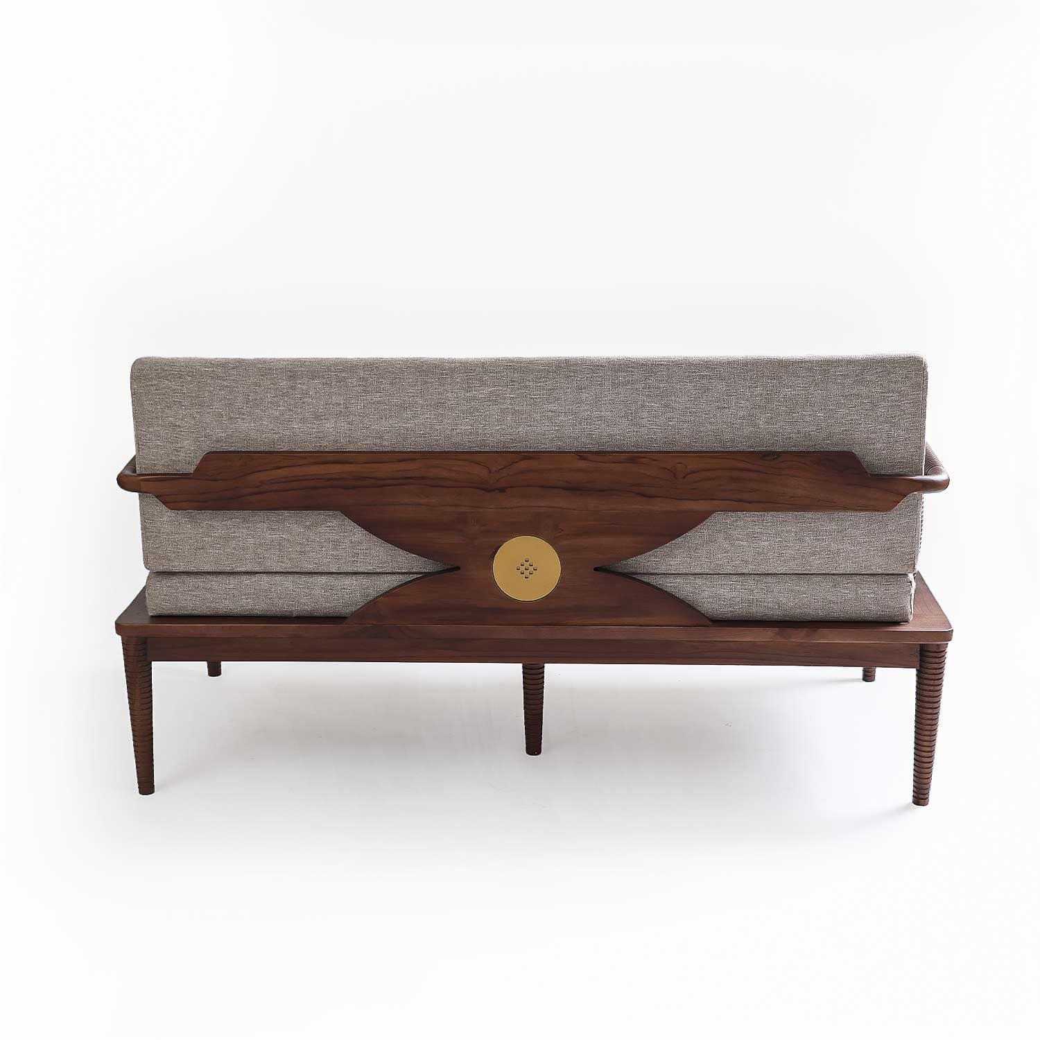 Aranya Double Seater sofa(Wood Piers) view 8