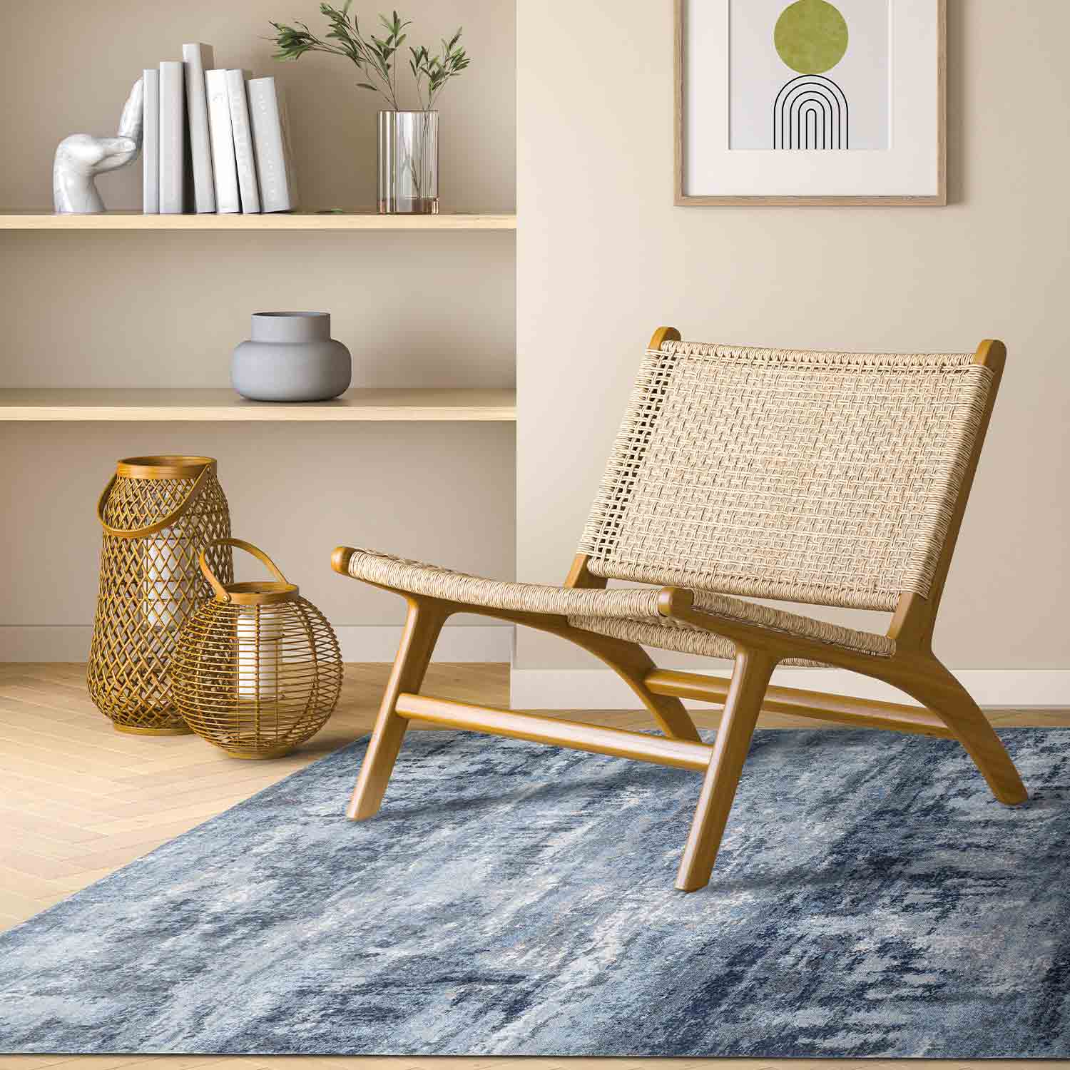 Grand Horizon Rug – Bamboo Silk Persian Style carpet by Ajaypee Carpet