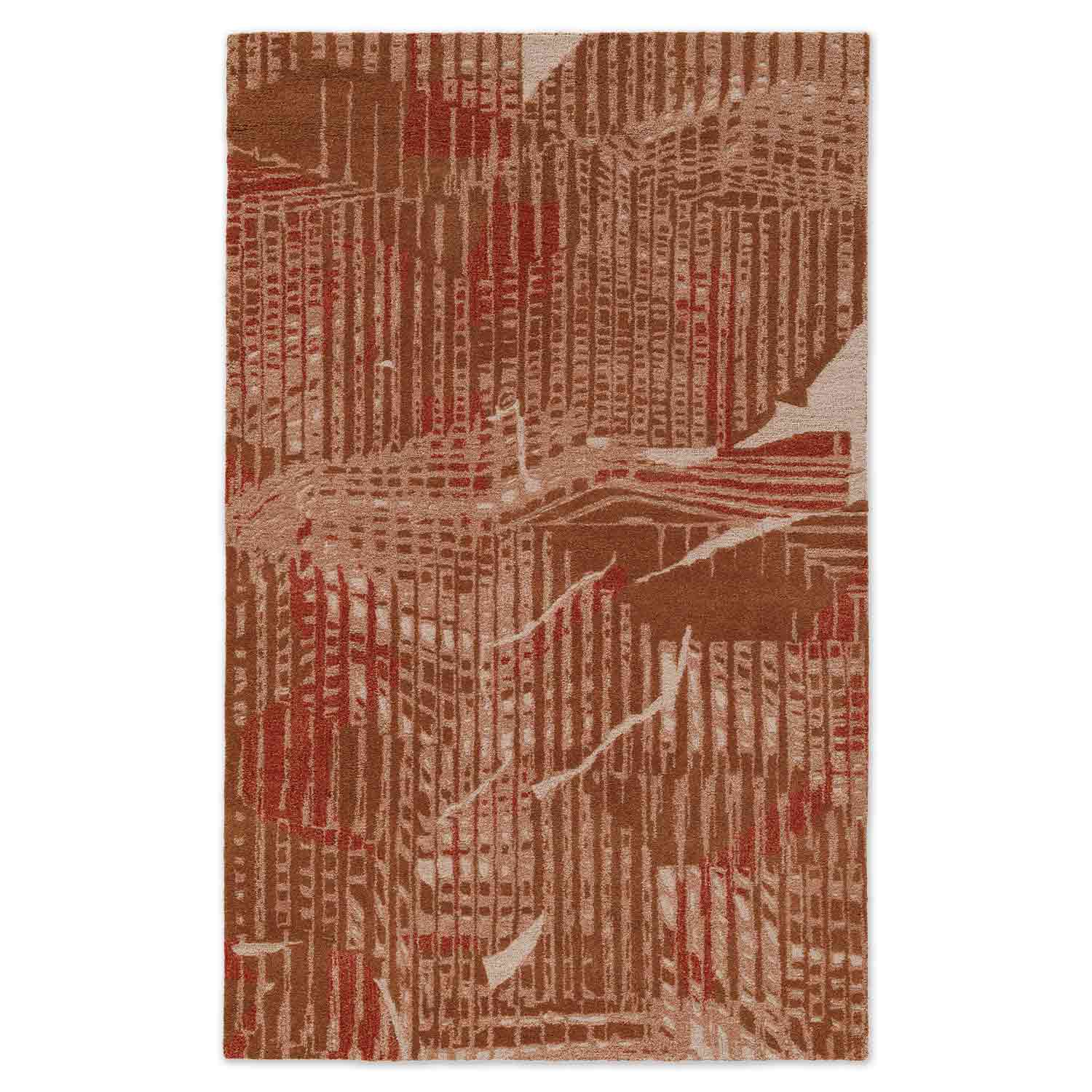 Curvature Hand Tufted Woollen Rug – Wool & Silk Blend Hand Tufted carpet by Ajaypee Carpet