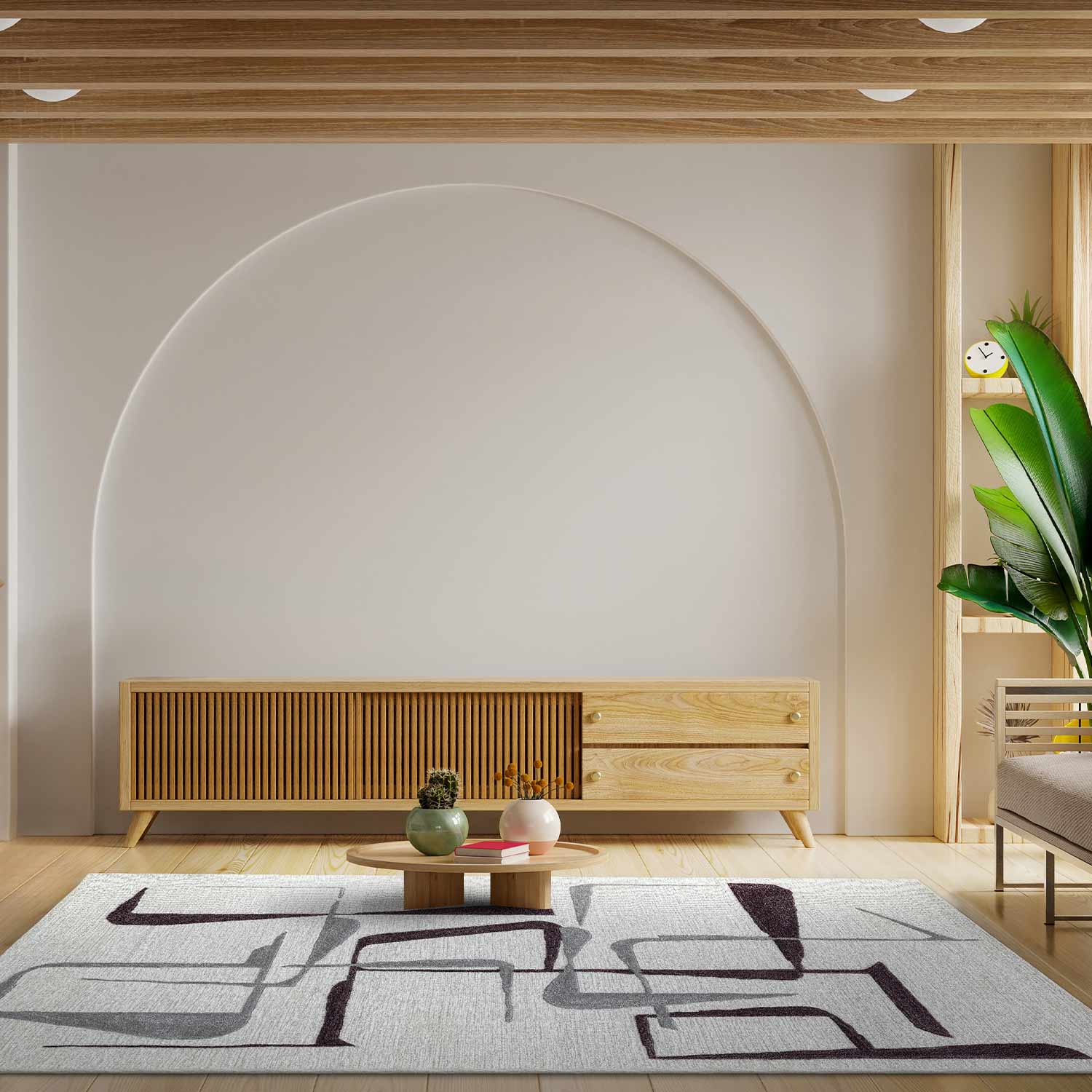 Mystic Kilim Area Rug – New Zealand Wool Hand Woven carpet by Ajaypee Carpet