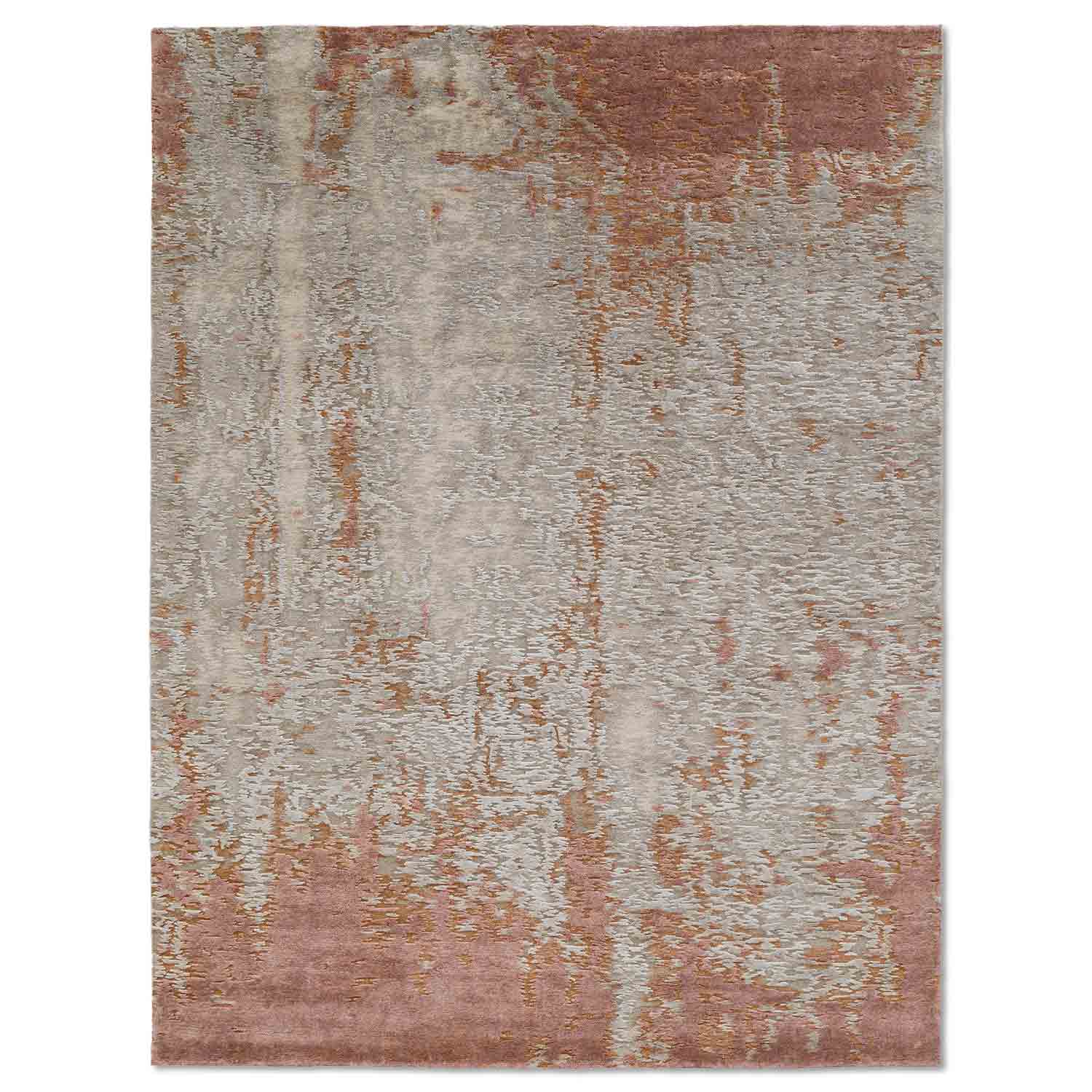 Ella Hand Knotted Woollen Rug – Wool & Silk Blend Hand Knotted carpet by Ajaypee Carpet