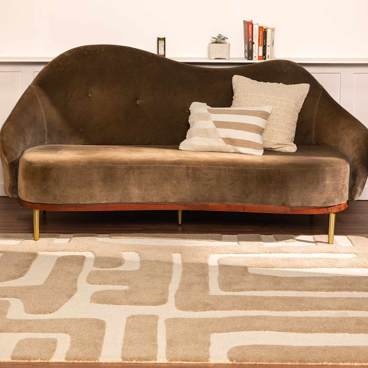 Clemmie Hand Tufted Woollen Rug view 2