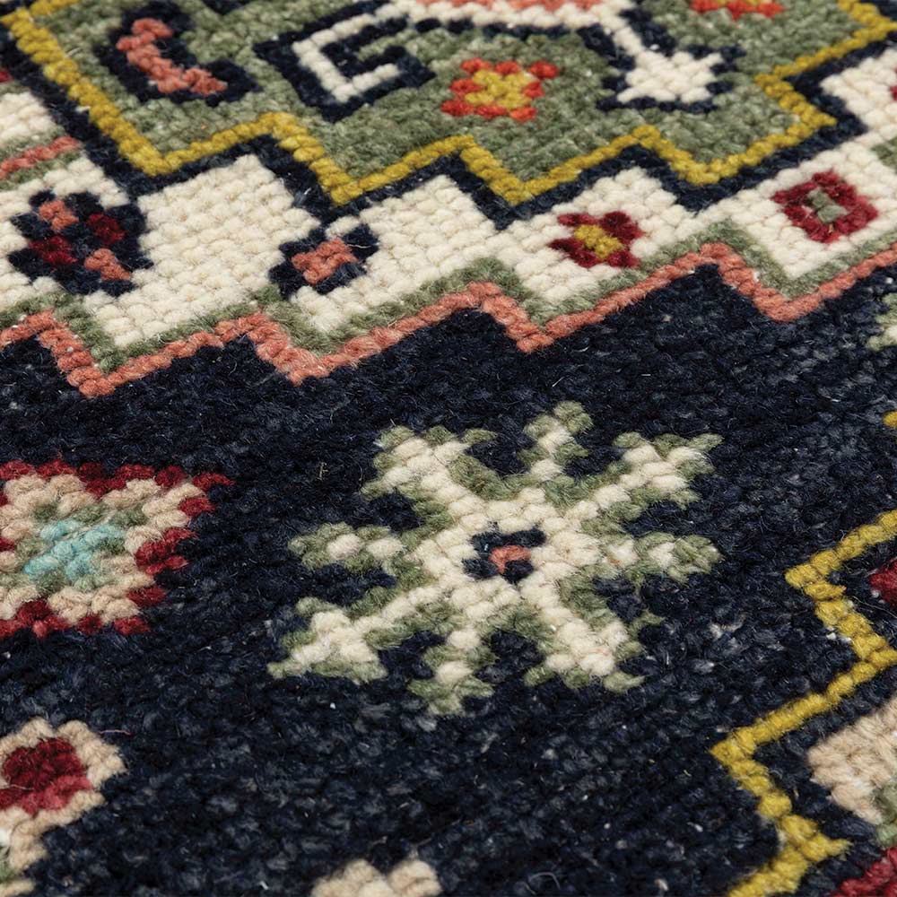 Asham Hand Knotted Woollen Rug view 3