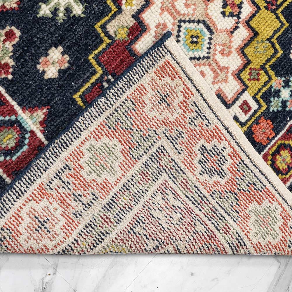 Asham Hand Knotted Woollen Rug view 5