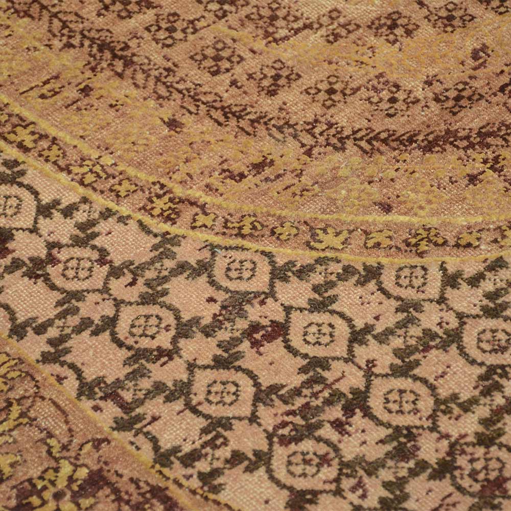 Charbagh Hand Knotted Woolen and Silk Rug By Tarun Tahiliani view 3