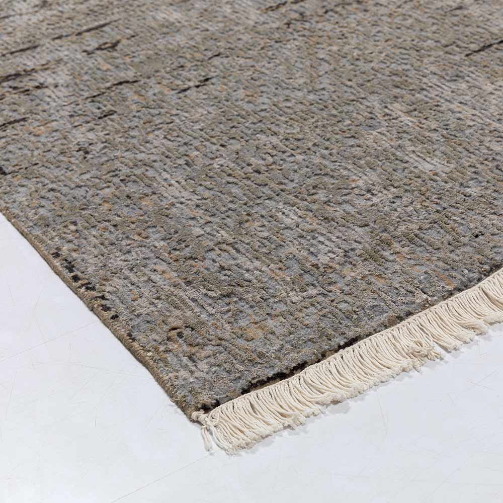 Corporal Merit Hand Knotted Woollen and Silk Rug By Shantanu And Nikhil view 2