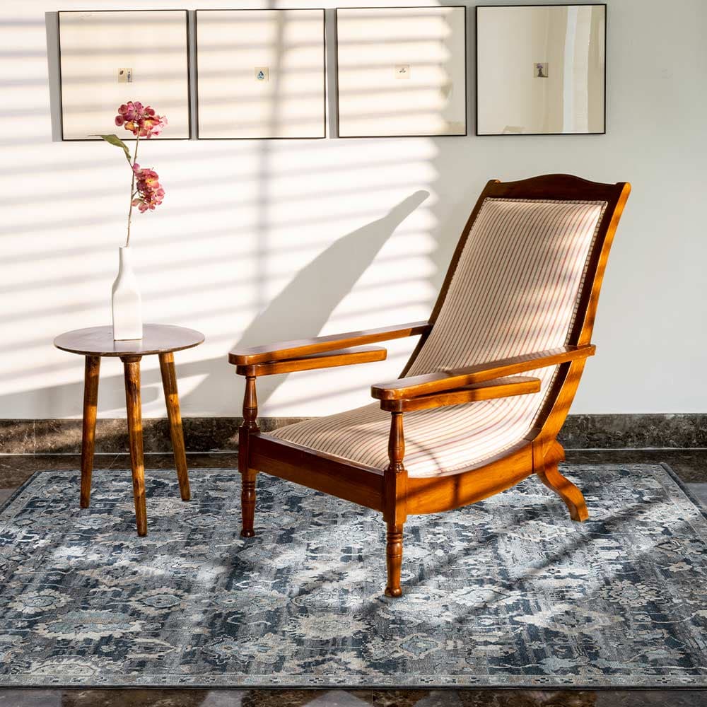 Amelia Hand Knotted Woollen Rug – Wool & Silk Blend Hand Knotted carpet by Ajaypee Carpet