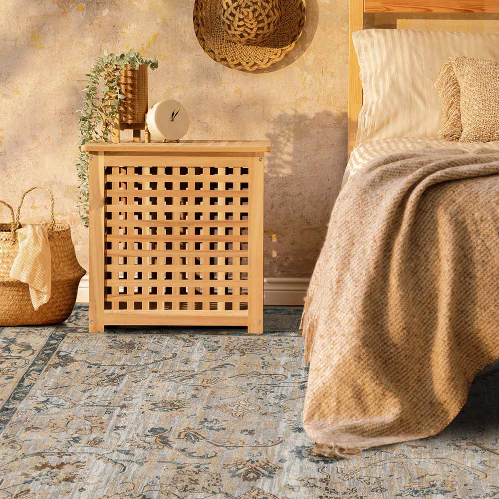 Edward Hand Knotted Woollen Rug – Wool & Silk Blend Hand Knotted carpet by Ajaypee Carpet