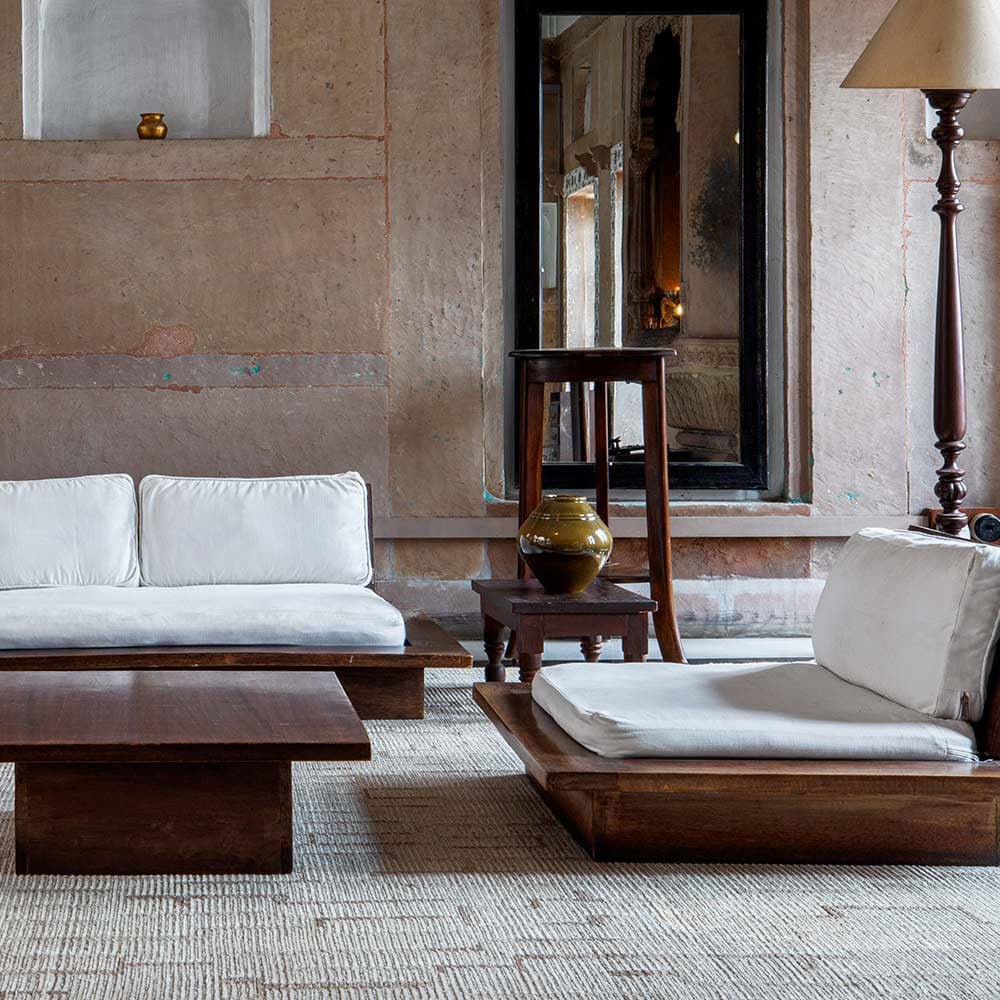 Sapphire Vine Rug – Bamboo Silk Persian Style carpet by Ajaypee Carpet