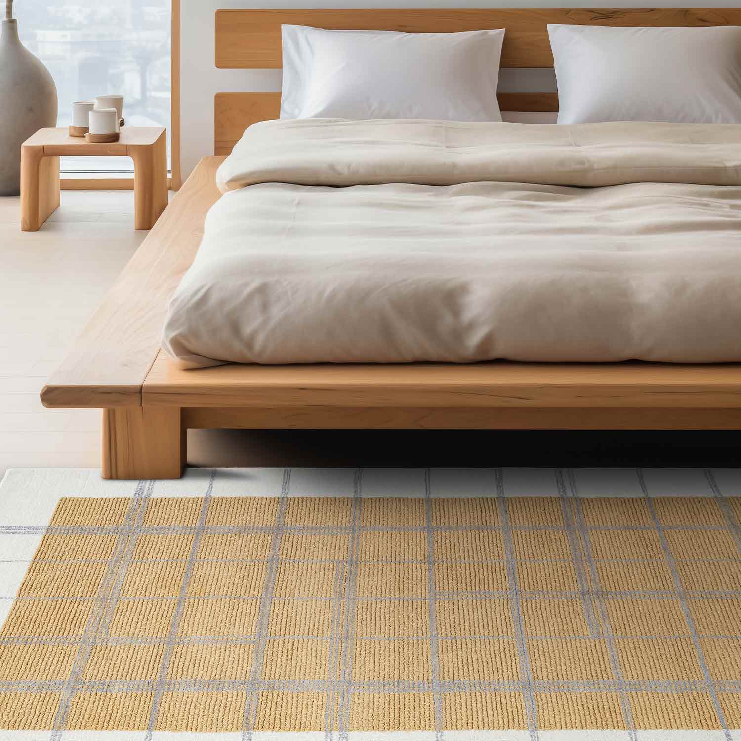 Cledaa Hand Tufted Woollen Rug – Wool & Silk Blend Hand Tufted carpet by Ajaypee Carpet