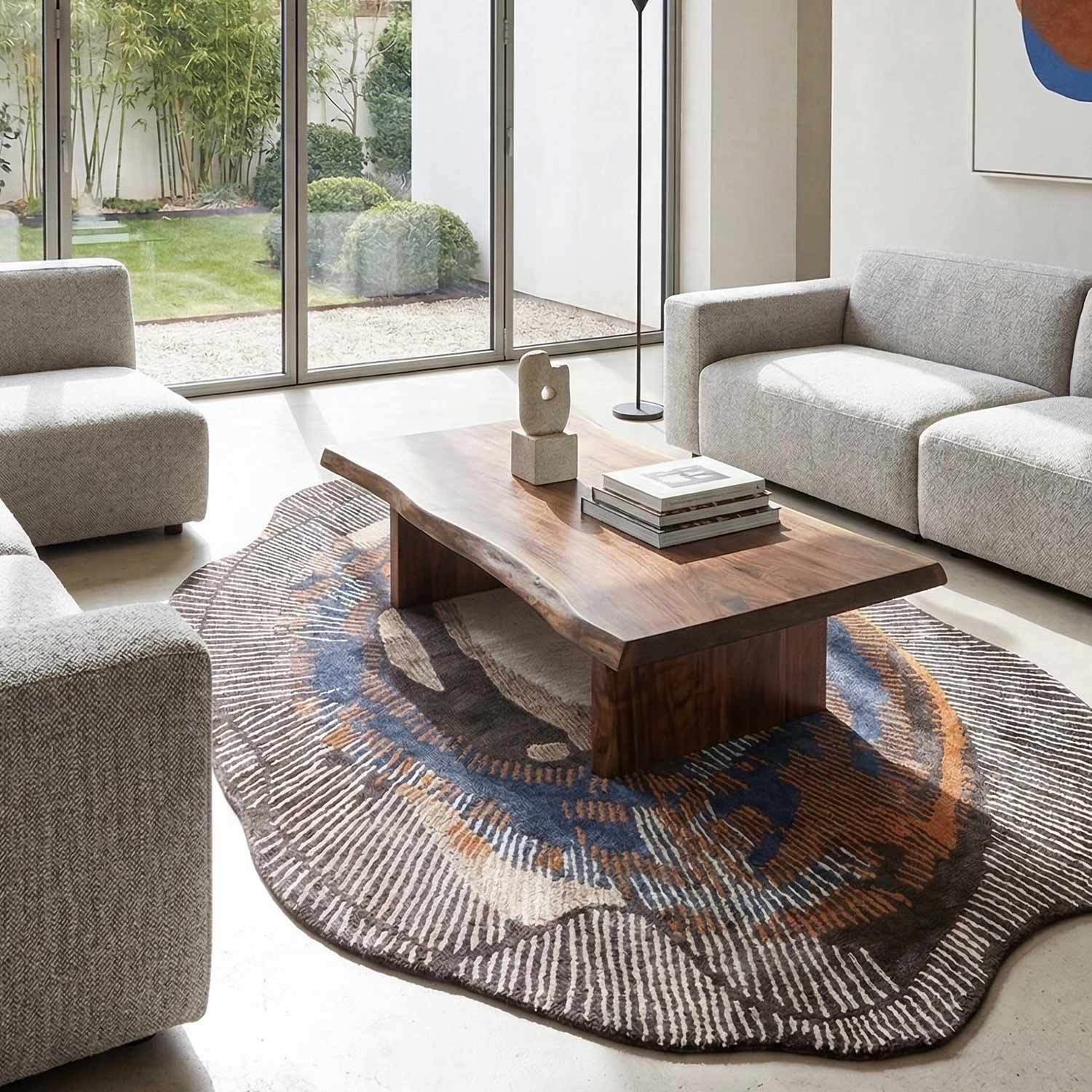 Elira Hand Tufted Viscose Rug – Wool & Silk Blend Hand Tufted carpet by Ajaypee Carpet