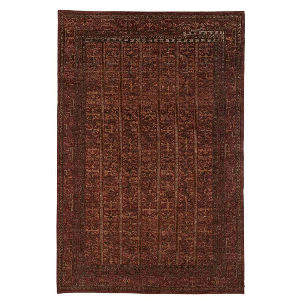 Charikar Hand Knotted Woollen Rug – Wool & Silk Blend Hand Knotted carpet by Ajaypee Carpet