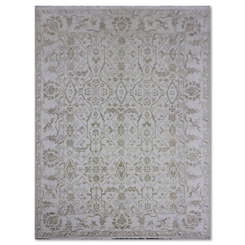 Cullen Hand Knotted Woollen Rug – Wool & Silk Blend Hand Knotted carpet by Ajaypee Carpet