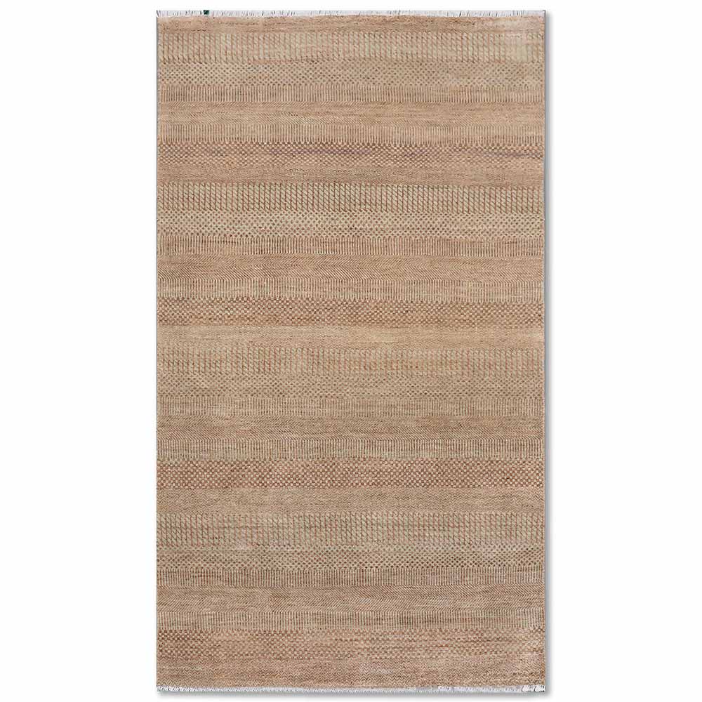 Emmett Hand Knotted Woollen And Viscose Rug – Wool & Silk Blend Hand Knotted carpet by Ajaypee Carpet