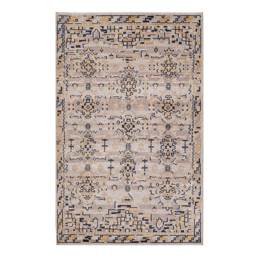 Ecco Hand Knotted Woollen Rug – Wool & Silk Blend Hand Knotted carpet by Ajaypee Carpet