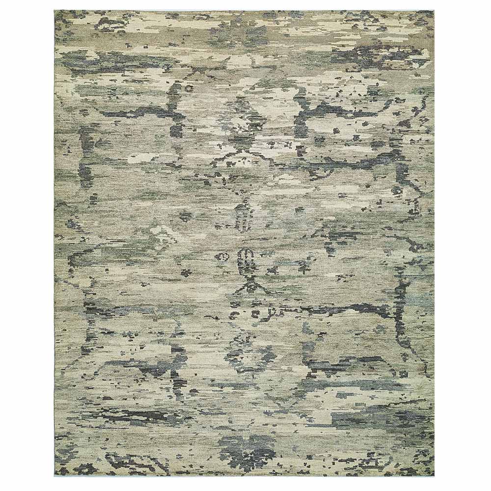 Obsidian Silhouette Floor Covering – Bamboo Silk Shaggy carpet by Ajaypee Carpet