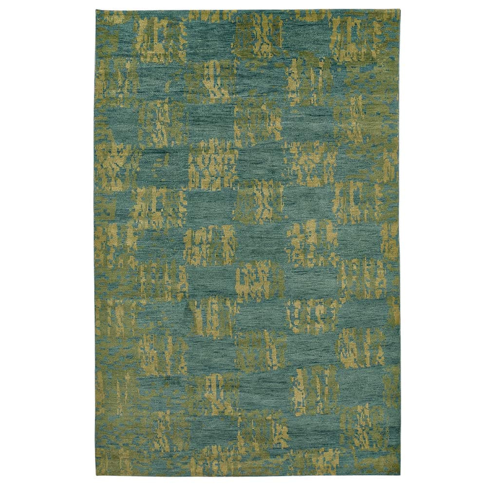 Mystic Damask Runner – Wool & Silk Blend Hand Knotted carpet by Ajaypee Carpet