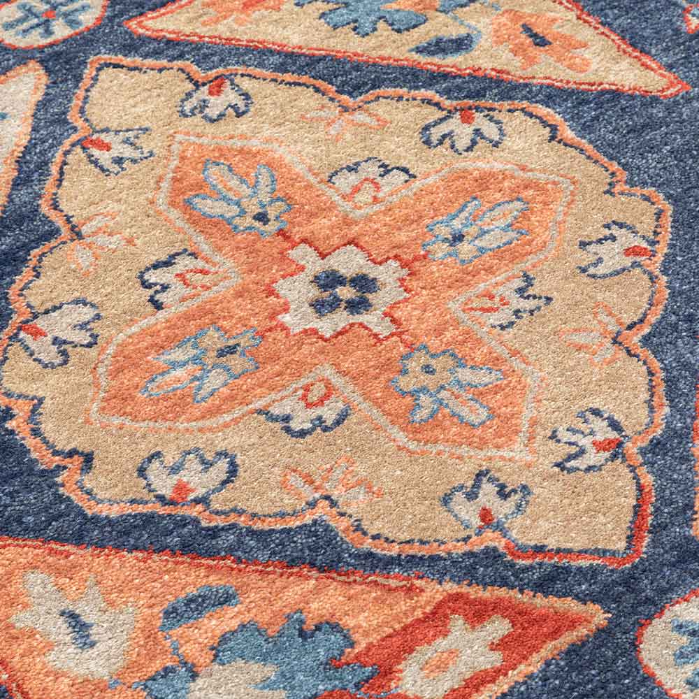 Amanda Hand Tufted Woollen Round Rug - New Zealand Wool - Hand Tufted - Ajaypee Carpets (Thumbnail 4)