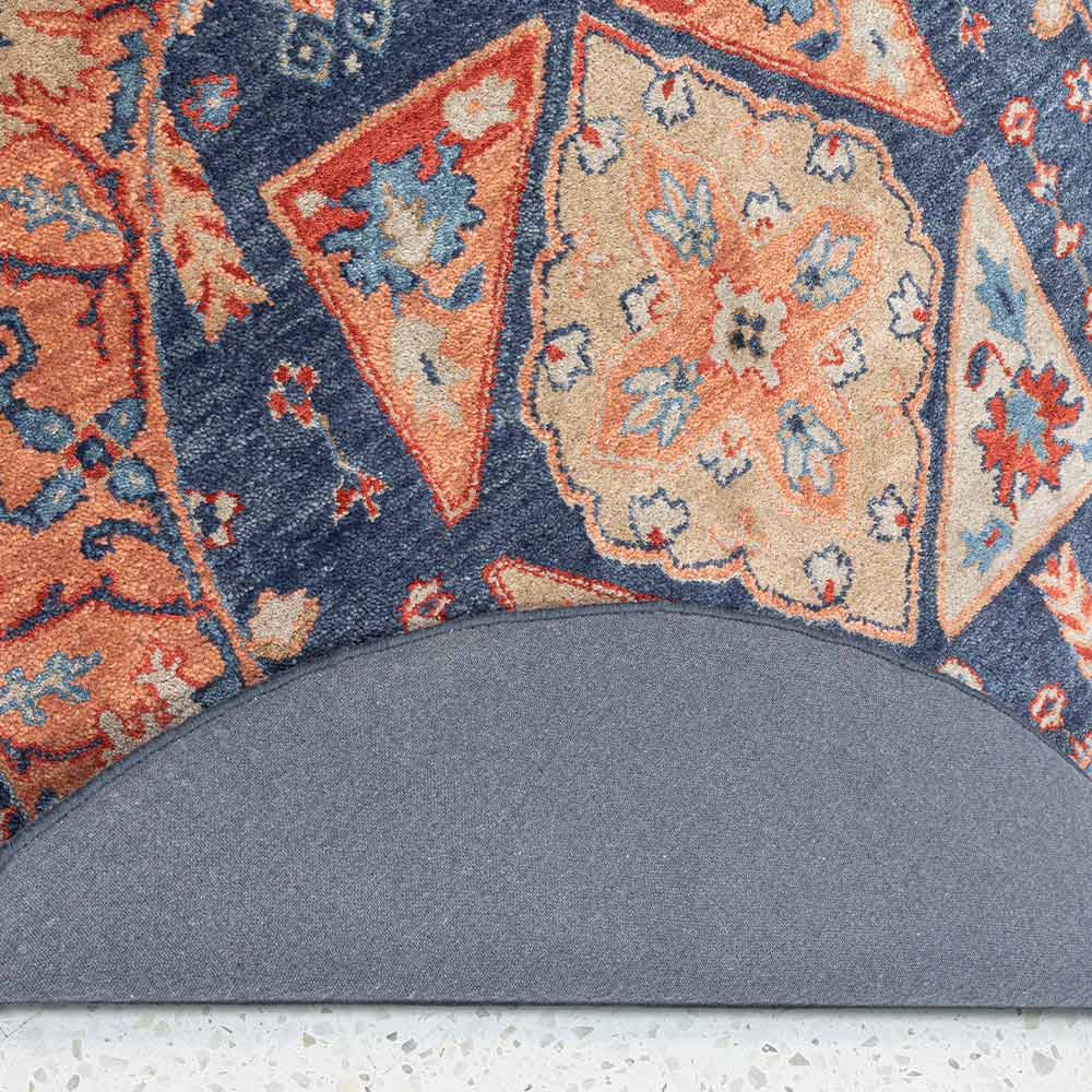 Amanda Hand Tufted Woollen Round Rug - New Zealand Wool - Hand Tufted - Ajaypee Carpets (Thumbnail 5)