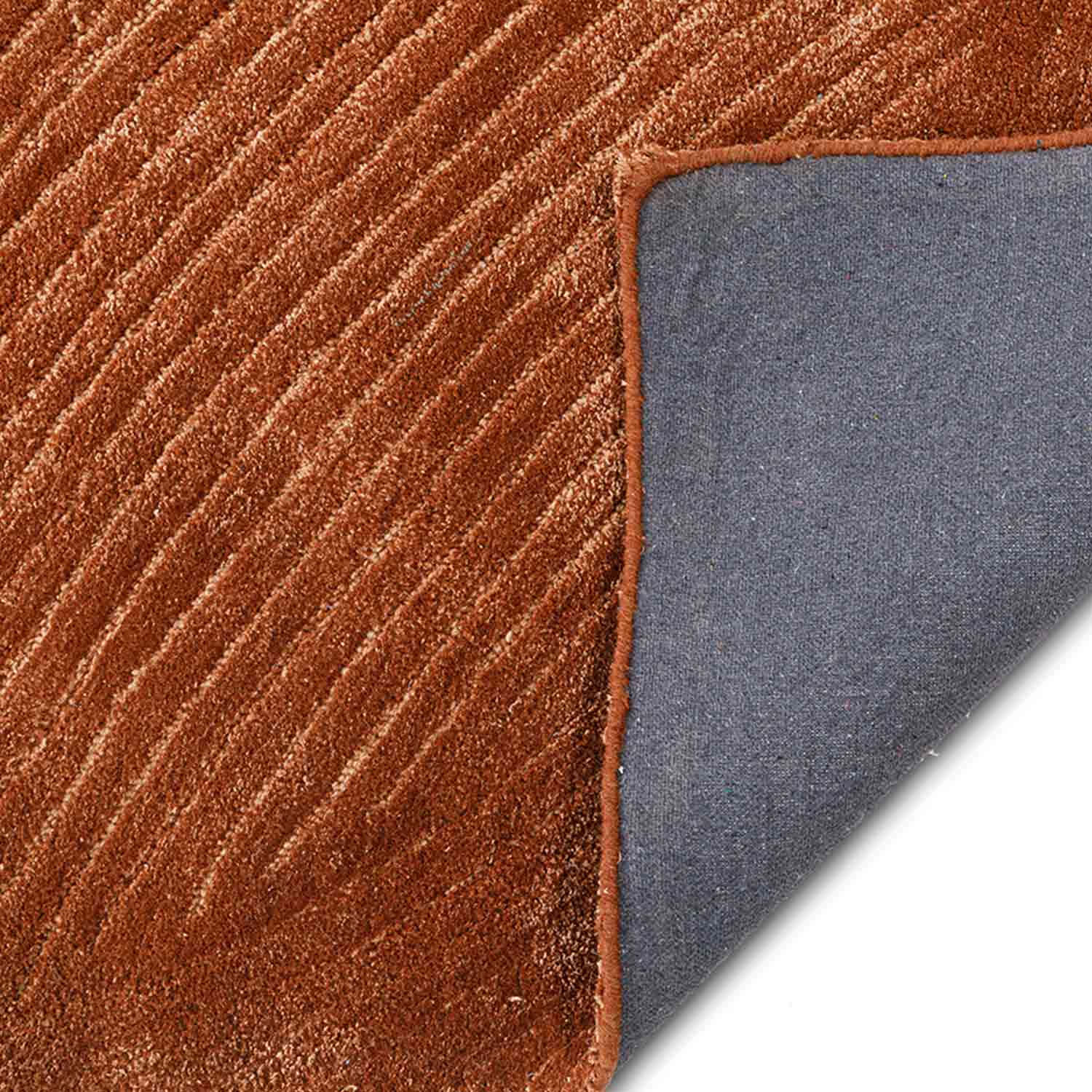 Amenhotep Hand Tufted Woollen And Viscose Rug - Wool & Viscose Blend - Hand Tufted - Ajaypee Carpets (Thumbnail 5)