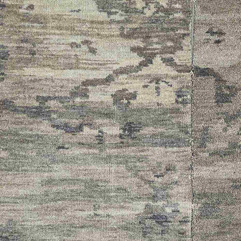 Azara Hand Knotted Woollen Rug - New Zealand Wool - Hand Knotted - Ajaypee Carpets (Thumbnail 3)