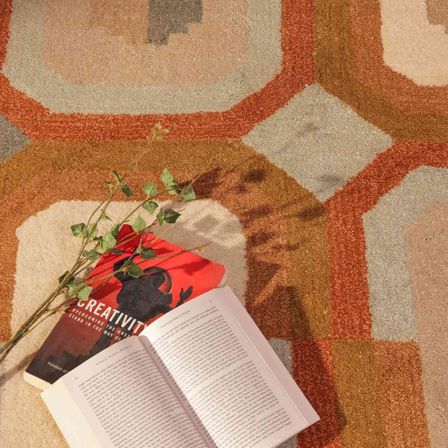 Azuri Hand Tufted Woollen Rug - New Zealand Wool - Hand Tufted - Ajaypee Carpets (Thumbnail 3)