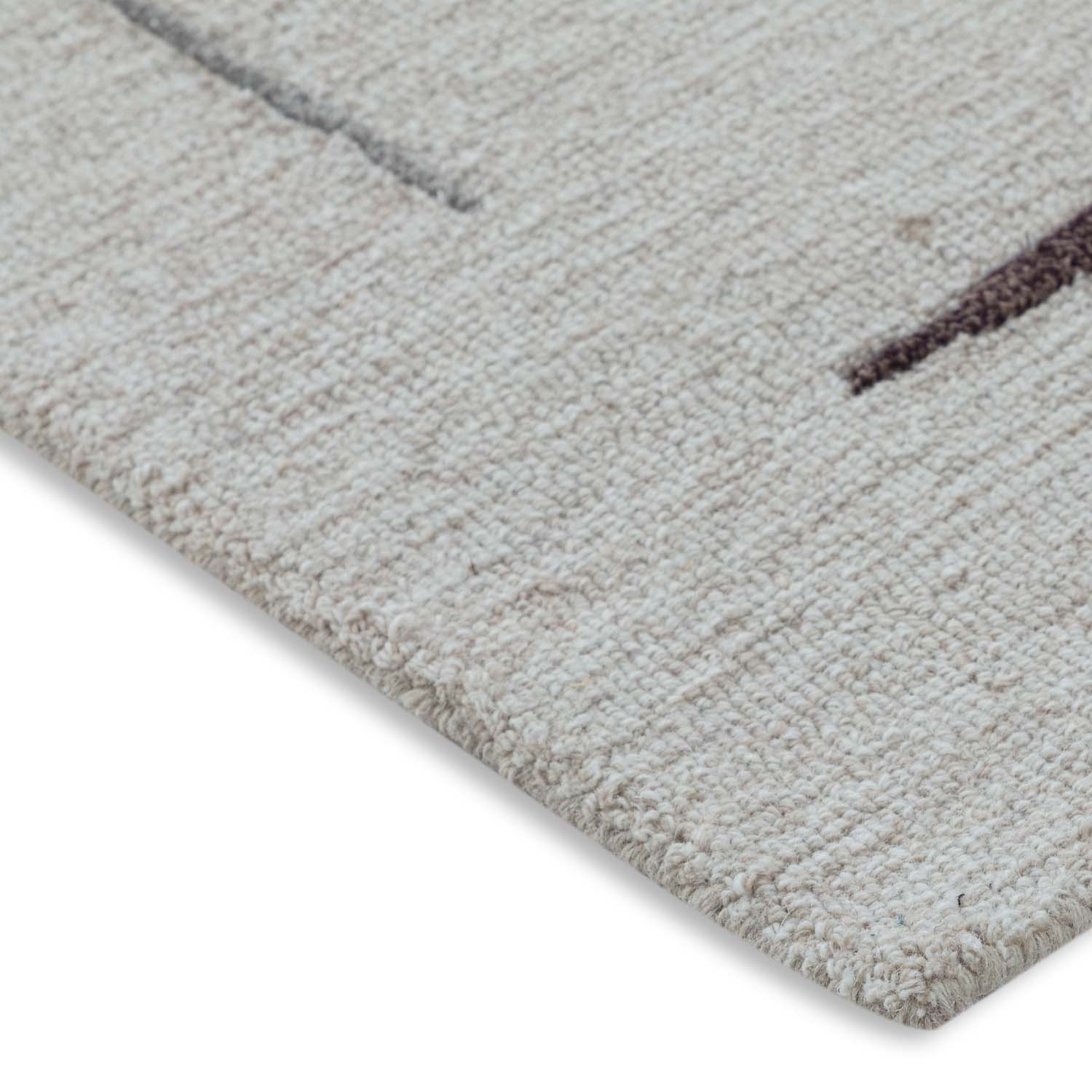 Baako Hand Tufted Woollen And Viscose Rug - Wool & Viscose Blend - Hand Tufted - Ajaypee Carpets (Thumbnail 4)