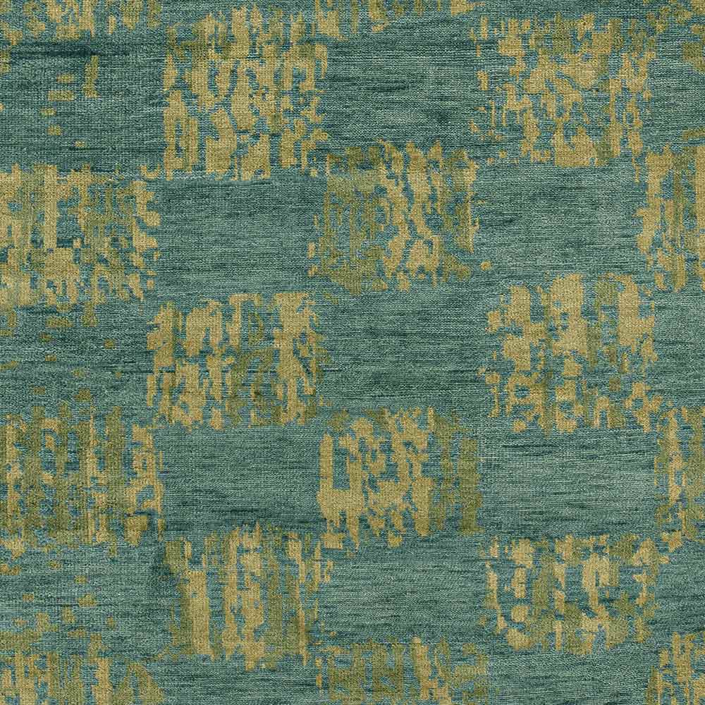Babla Hand Knotted Woollen Rug - New Zealand Wool - Hand Knotted - Ajaypee Carpets (Thumbnail 3)