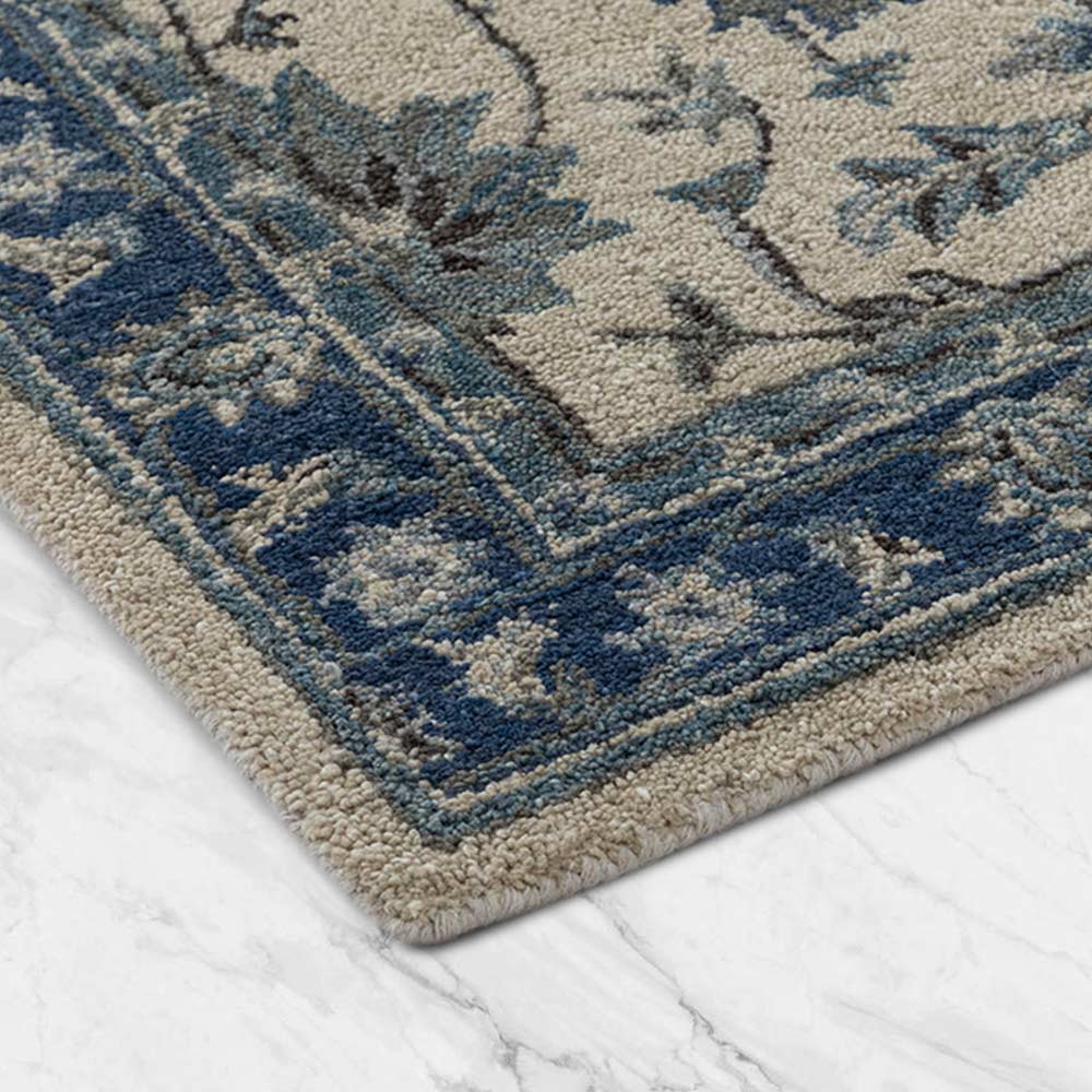Behrouz Hand Tufted Woollen Rug - New Zealand Wool - Hand Tufted - Ajaypee Carpets (Thumbnail 3)